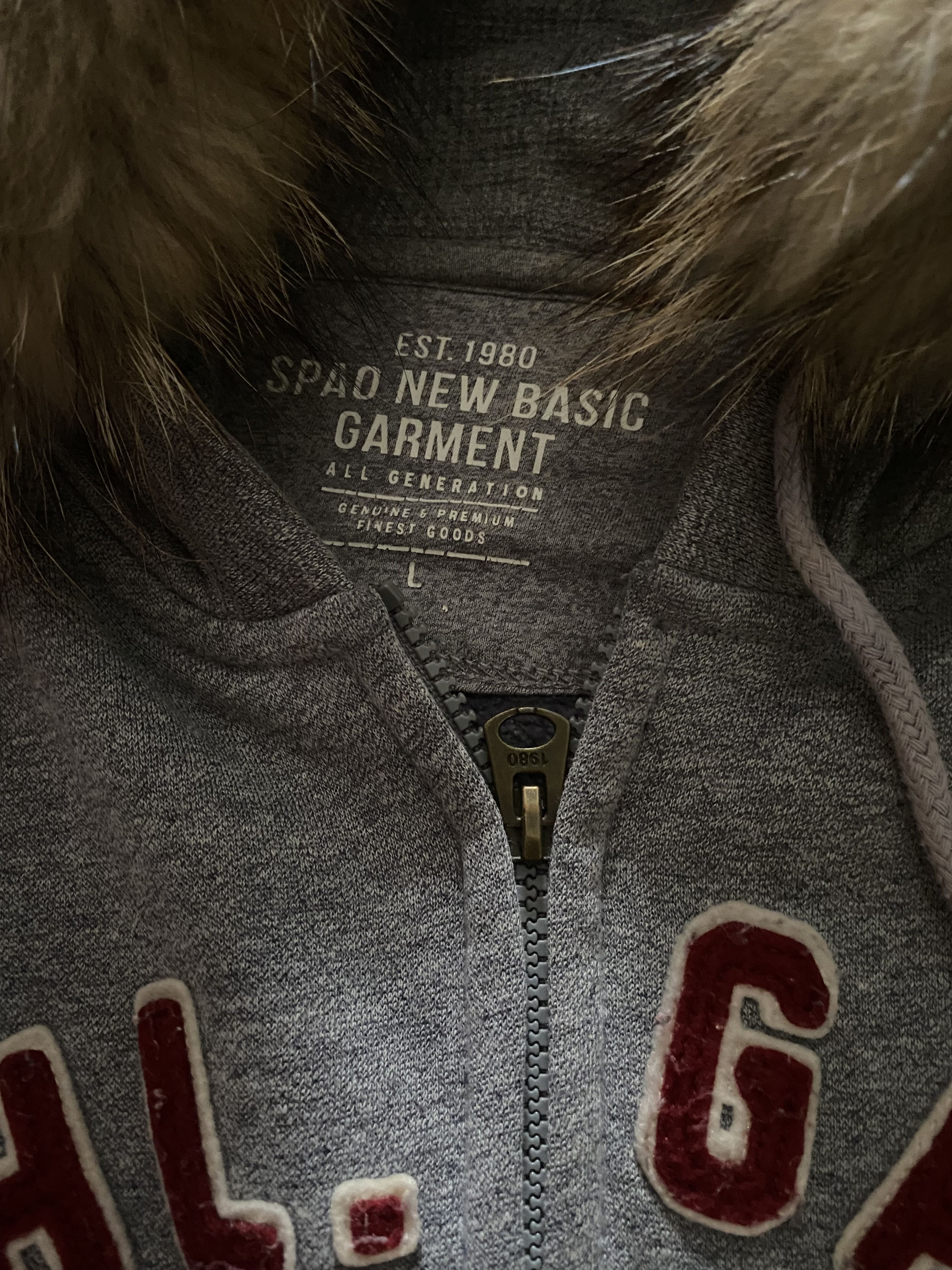 If Six Was Nine × Japanese Brand × Le Grande Bleu (L.G.B.) Japanese Spao faux fur zip hoodie Size US L / EU 52-54 / 3 - 5 Thumbnail