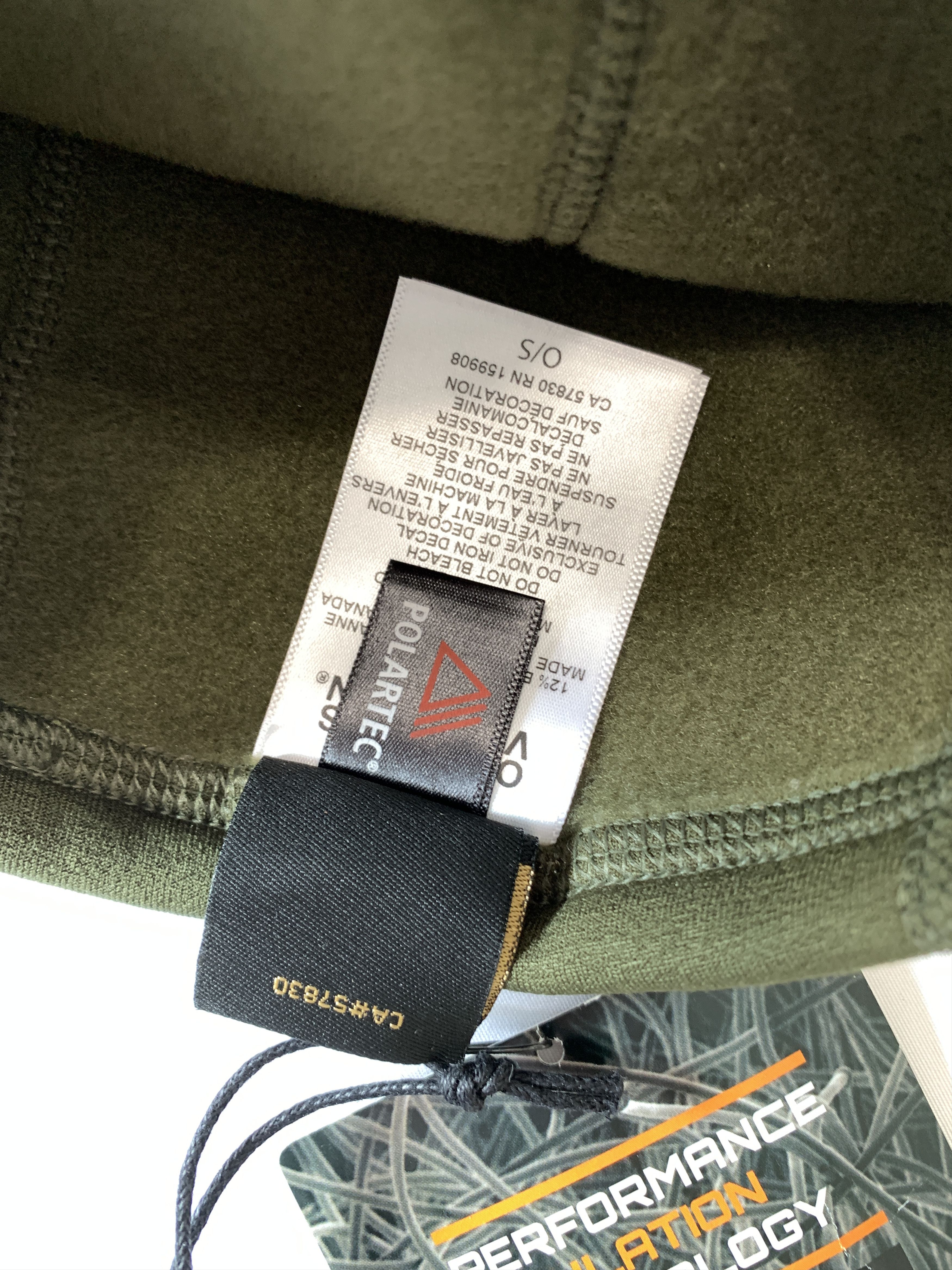 Drake OVO POLARTEC® POWER STRETCH BALACLAVA SKI MASK - GREEN Size ONE SIZE - 4 Thumbnail