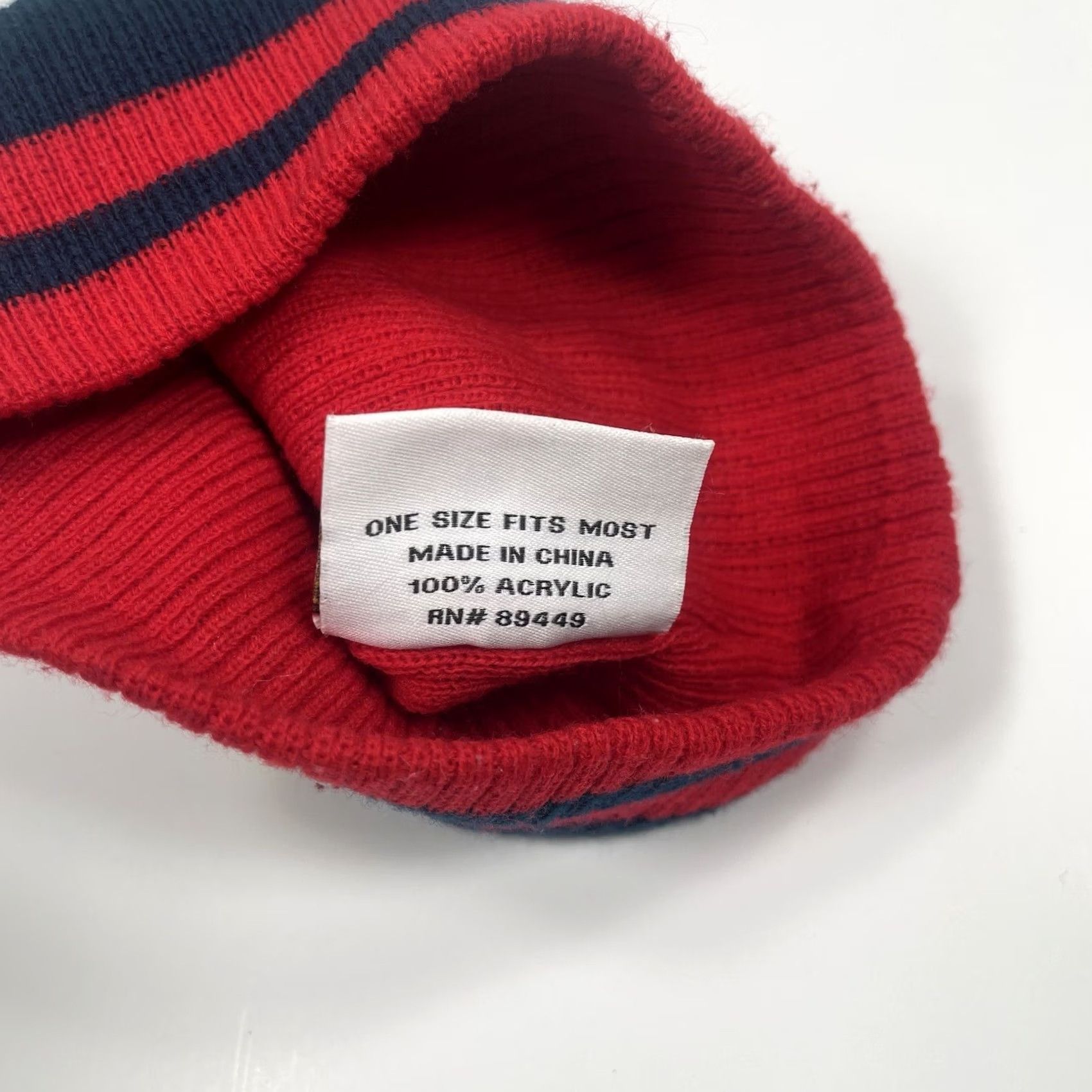 Vintage Winner’s Circle Beanie Adult #24 Jeff Gordon DuPont Motosports Winter Hat Cap Unisex Red Knit 1 Size Mens Womens Boys Girls Vintage: No Size ONE SIZE - 7 Thumbnail