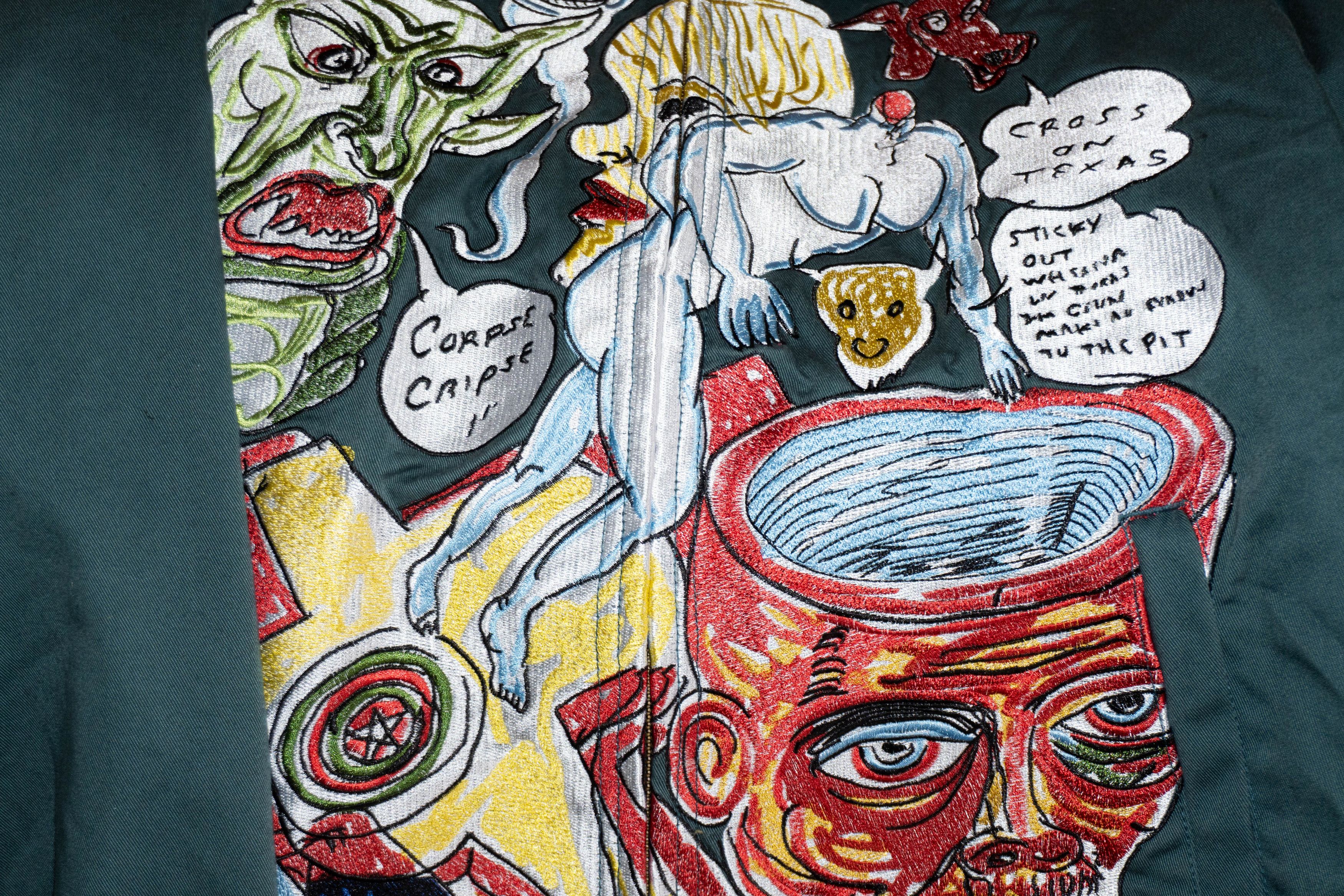 Supreme Supreme Daniel Johnston Embroidered Work Jacket Size US L / EU 52-54 / 3 - 6 Thumbnail