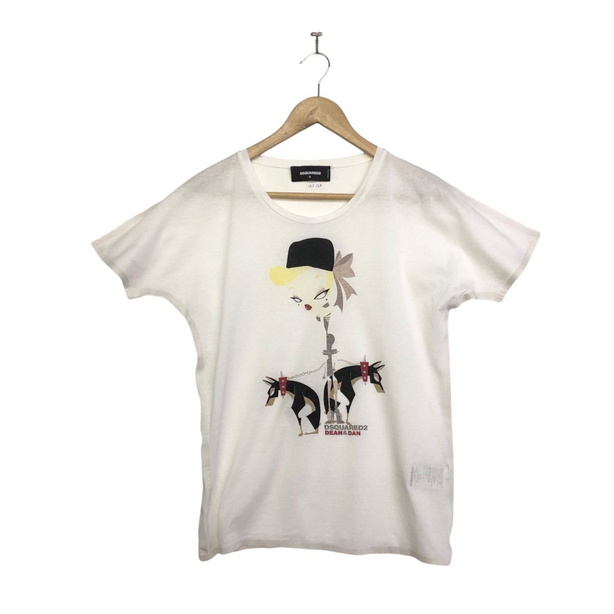 Dsquared2 Dsquared2 Dean&Dan Grafiti Design Tshirt Size US S / EU 44-46 / 1 - 1 Thumbnail