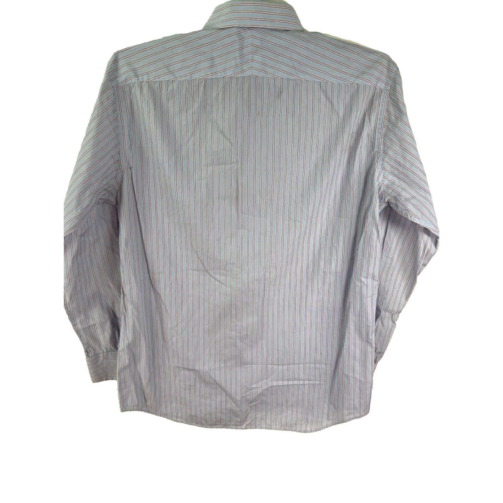 Paul Smith VINTAGE Paul Smith London Striped Button-Up Shirt Mens Size 16.5 Blue Casual Business Size US L / EU 52-54 / 3 - 7 Thumbnail