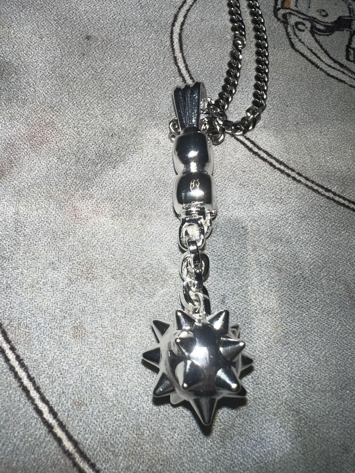 Other Large Satan’s Flail Hard Jewelry Pendant Size ONE SIZE - 3 Thumbnail