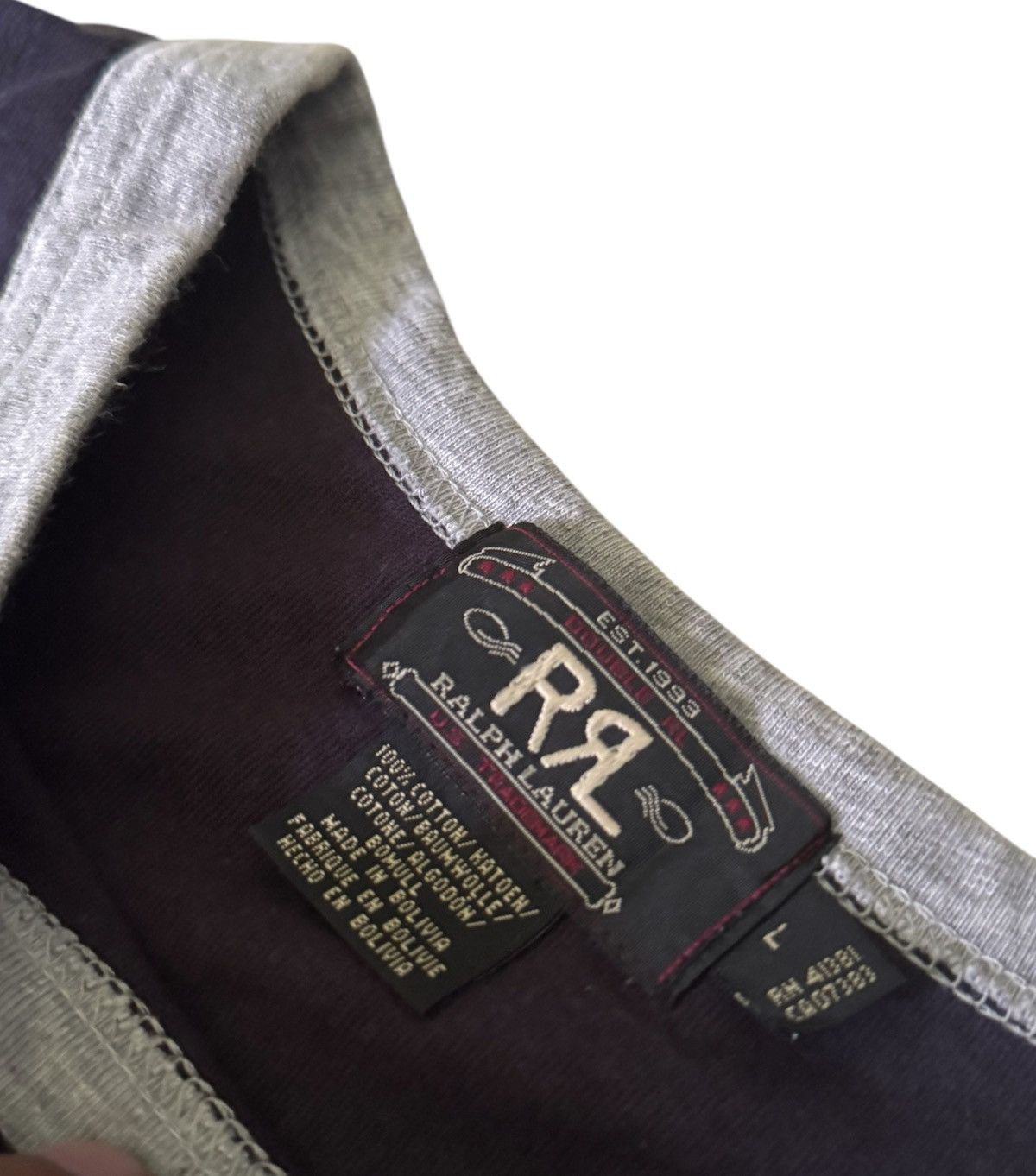 RRL Ralph Lauren RRL RALPH LAUREN DOUBLE RL LONGSLEEVE Size US L / EU 52-54 / 3 - 2 Thumbnail