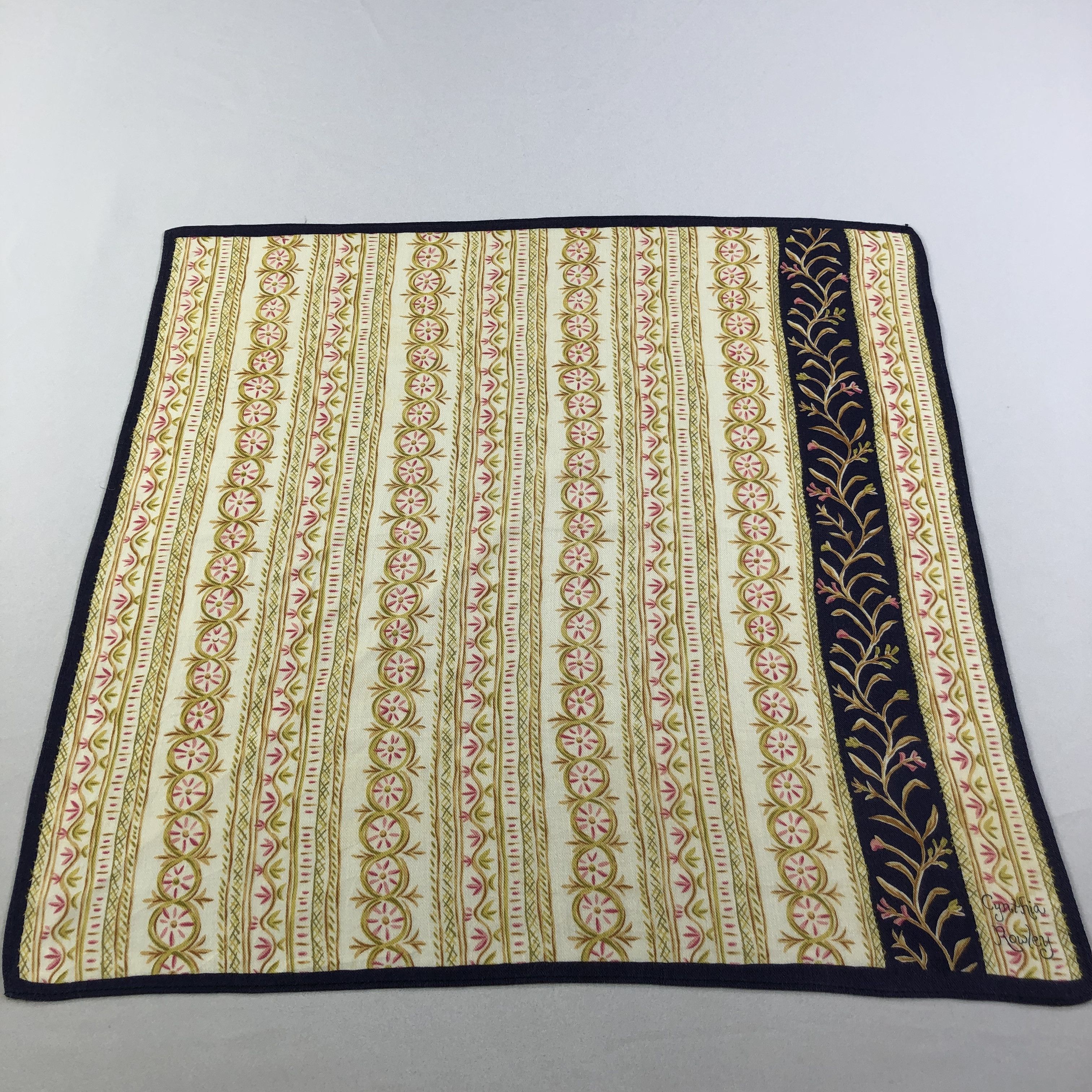 Vintage Cynthia Rowley Handkerchief Neckerchief Bandana H1611 Size ONE SIZE - 2 Thumbnail