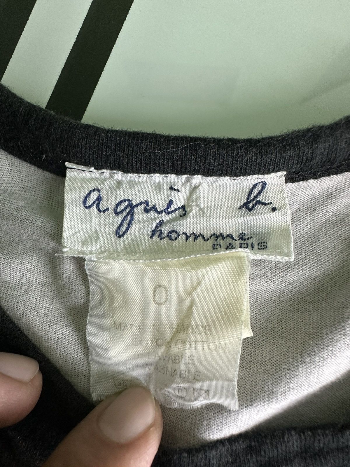 agnes b. Over Print Again Homme Agnes B. Tee Size US S / EU 44-46 / 1 - 7 Thumbnail