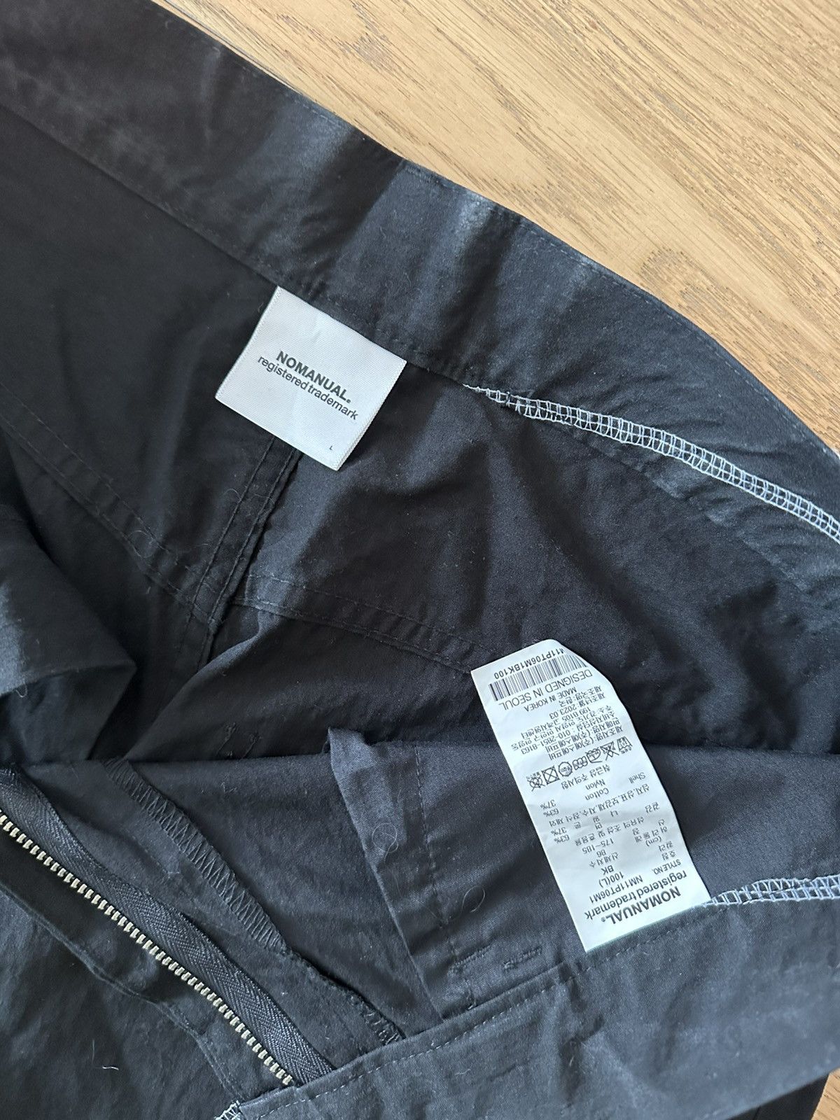 Other Nomanual Black Pants Size US 30 / EU 46 - 3 Thumbnail