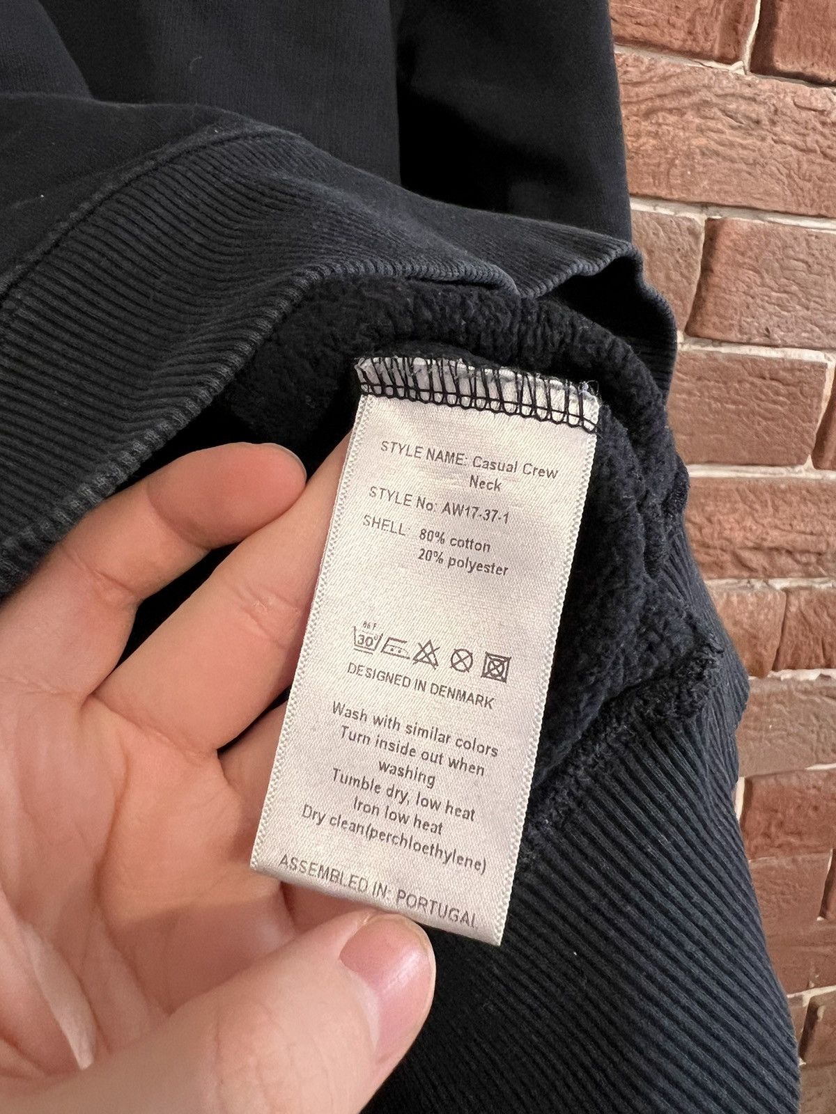 Han Kjobenhavn SS17 Han Kjobenhavn Spellout Crewneck Sweatshirt Hype S Blac Size US S / EU 44-46 / 1 - 5 Thumbnail