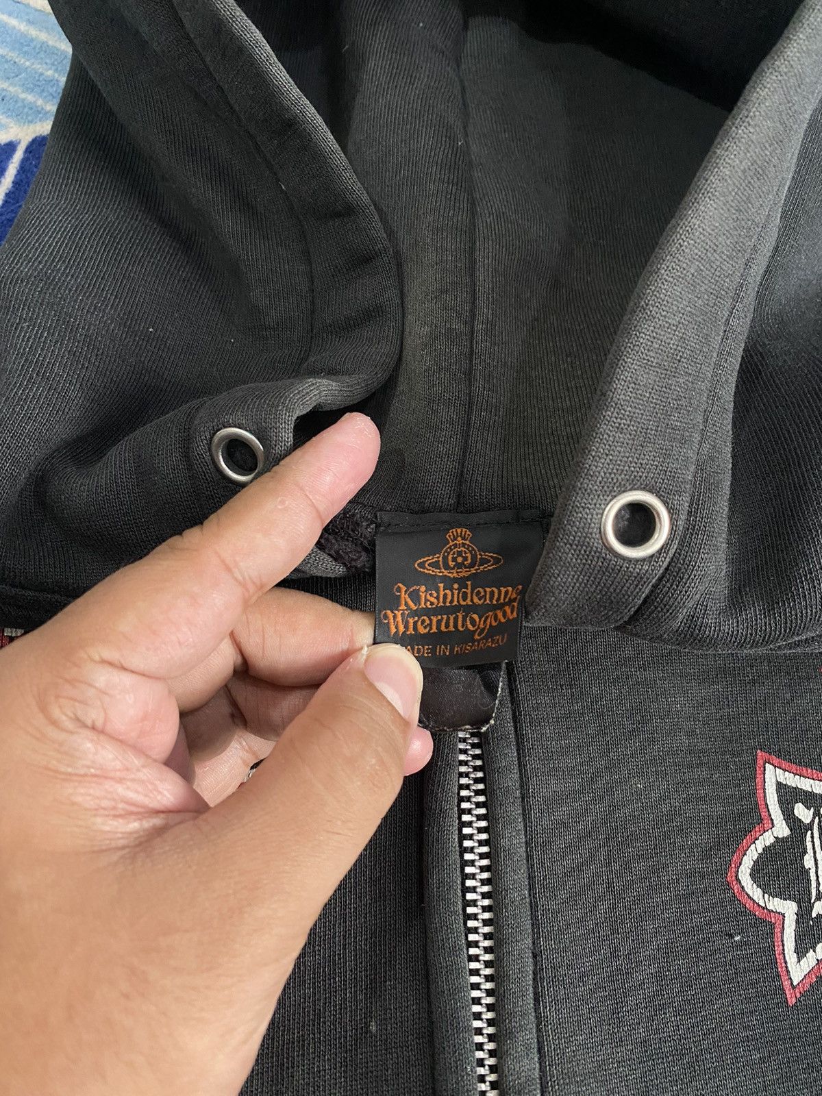 Anime × Japanese Brand × Vintage VINTAGE DISTRESS KISHIDENNE WRERUTOGOOD HOODIE Size US M / EU 48-50 / 2 - 5 Thumbnail