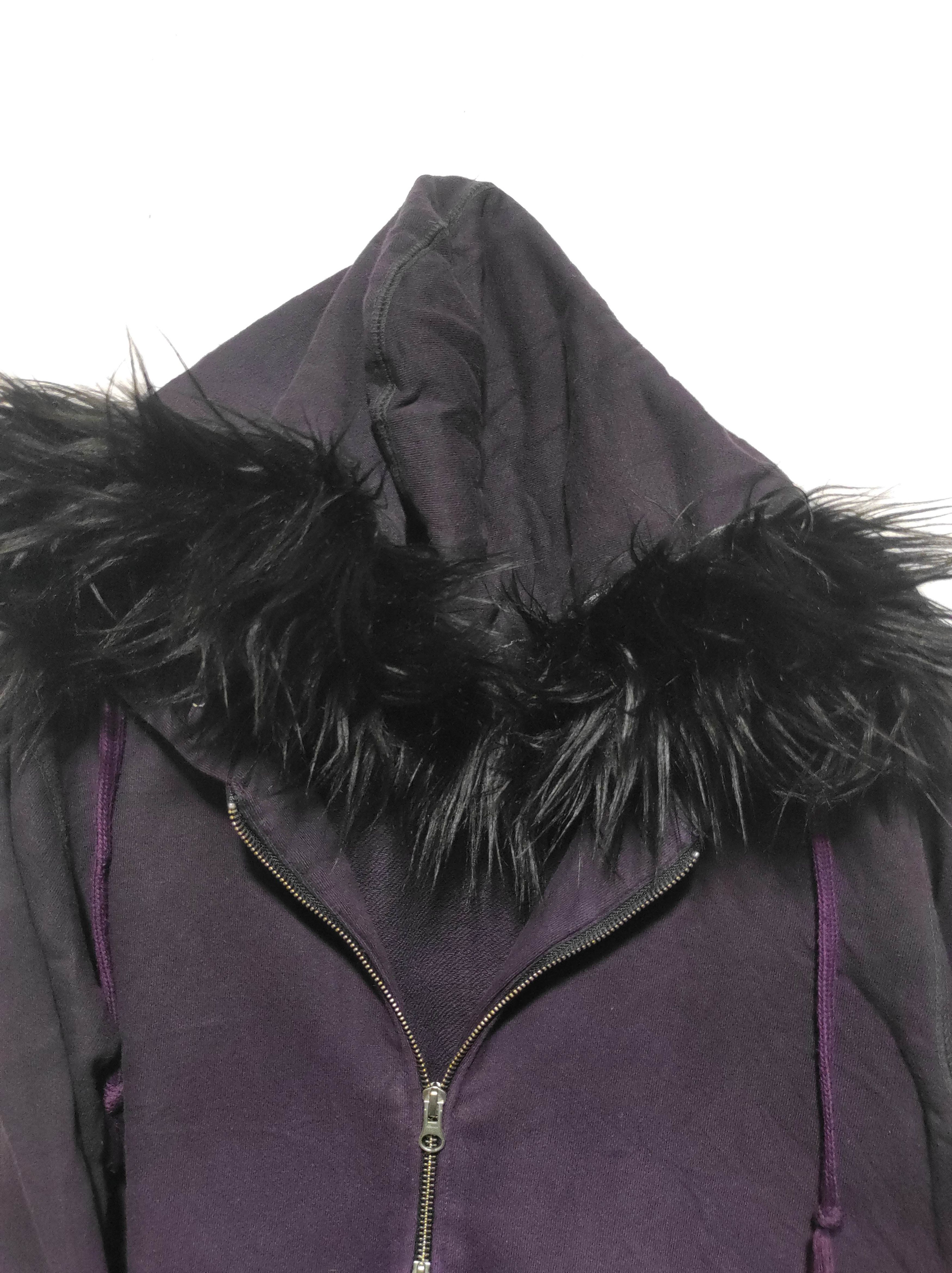 Hysteric Glamour Why Works Gradation Double Zipper Fur Hoodie LGB style Size US M / EU 48-50 / 2 - 3 Thumbnail
