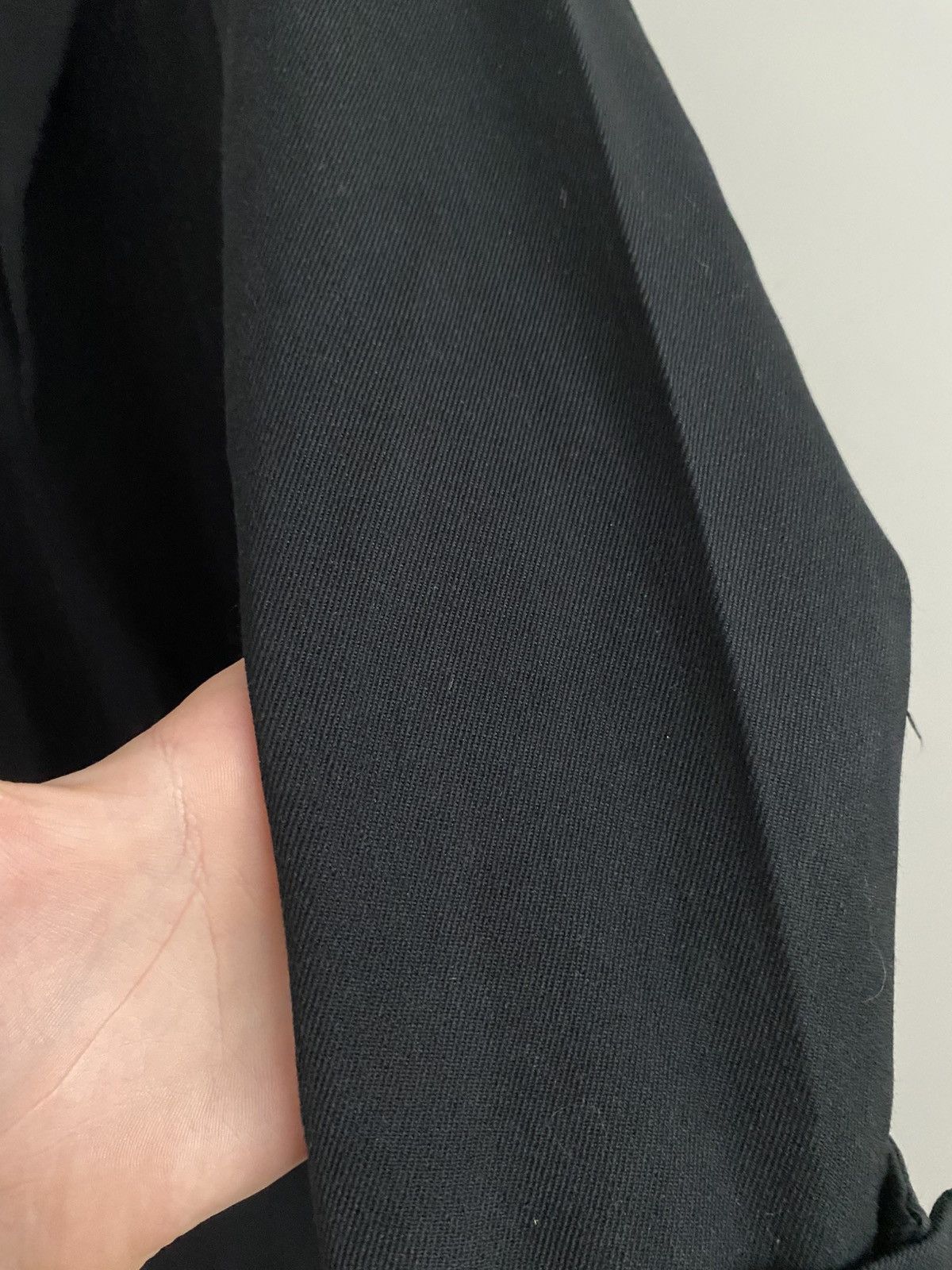Ann Demeulemeester Ann Demeulemeester avantgarde black coat with asymmetric cut Size XS / US 0-2 / IT 36-38 - 9 Thumbnail