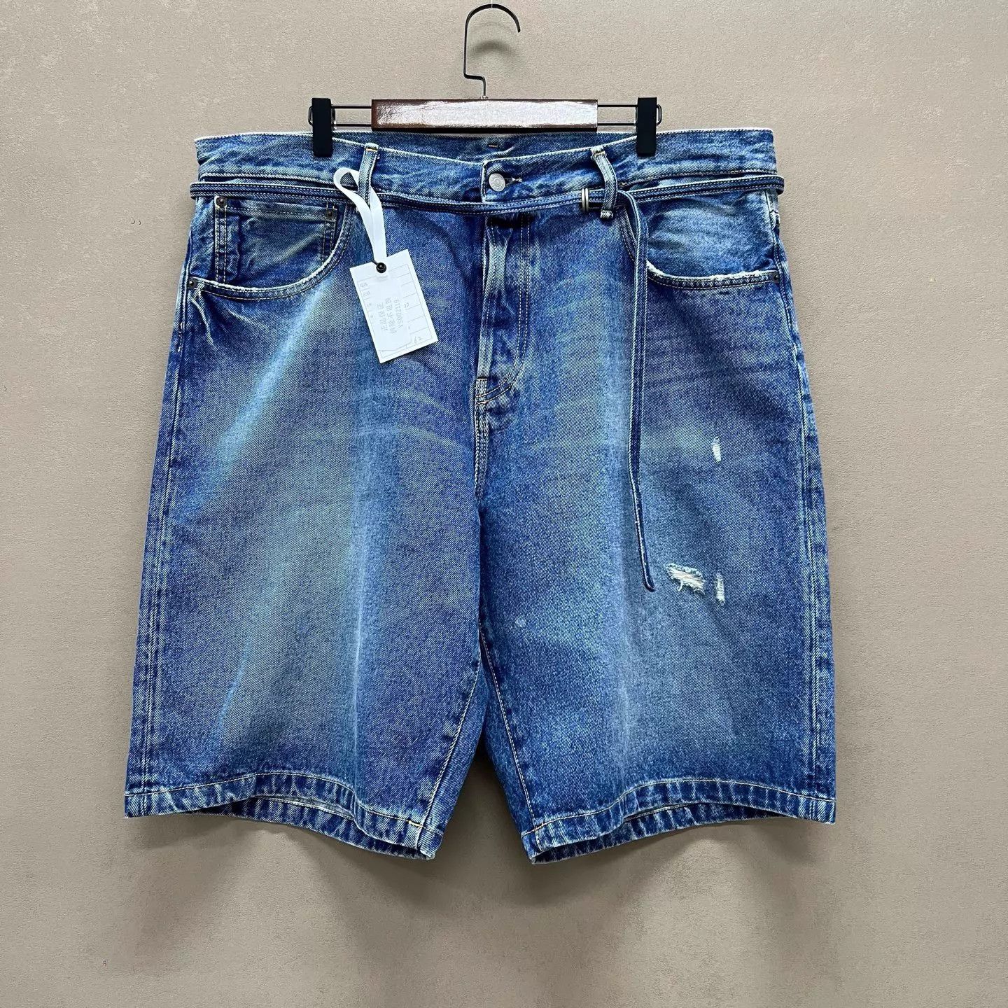 Acne Studios Acne Studios New Distressed Denim Shorts 36 Size US 36 / EU 52 - 1 Thumbnail