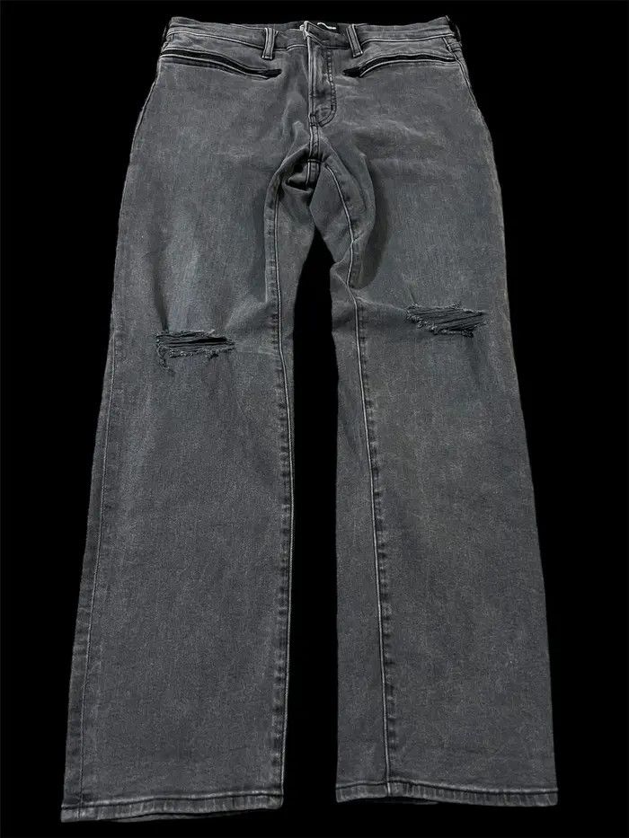 🔥Gu x Undercover Ripped Zipper Jeans