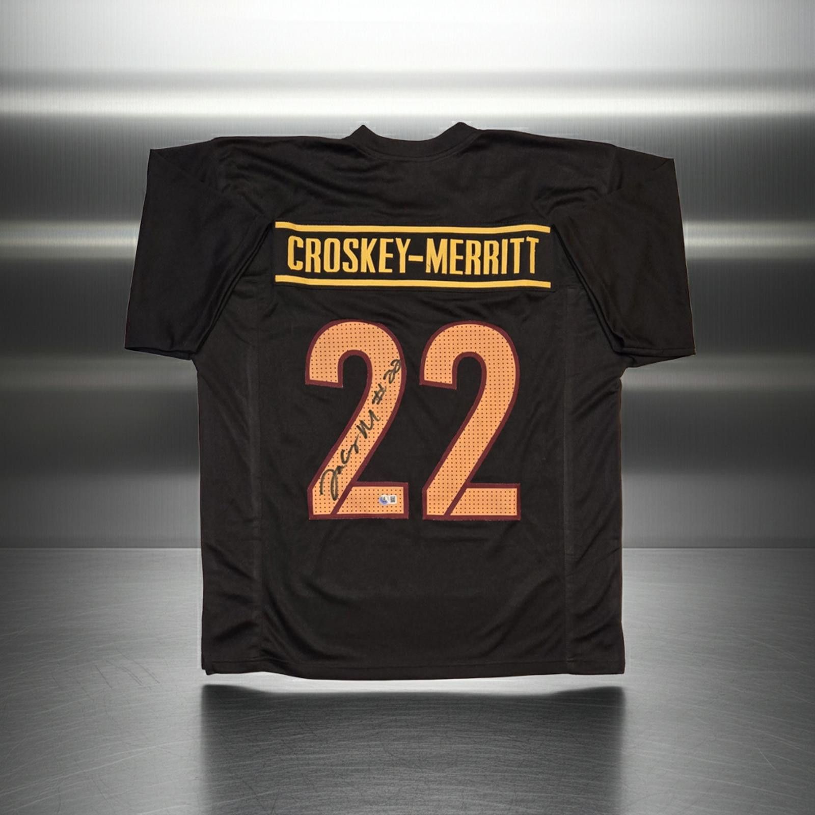 Other Jacory Croskey-Merritt Signed Football Jersey Hologram (XL) Size ONE SIZE - 1 Thumbnail