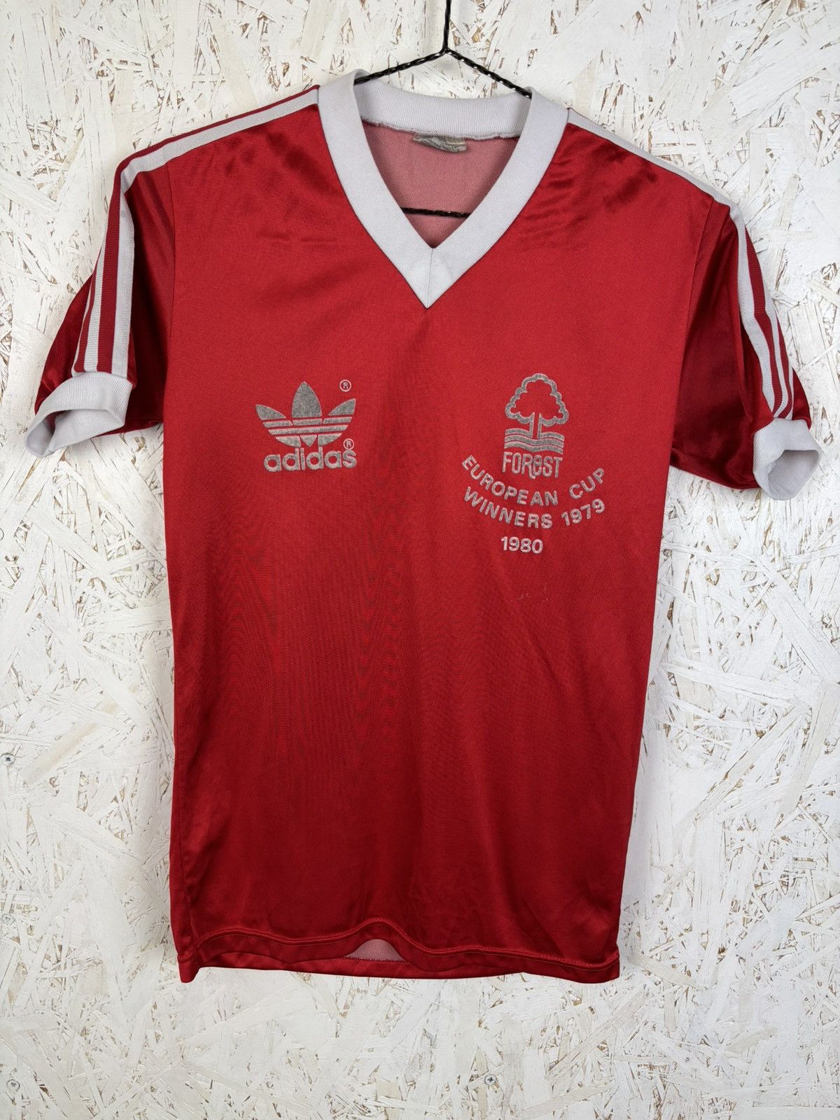 Adidas 80s Adidas Nottingham Forest 1980/81 Home Kit Jersey Youths Size US XS / EU 42 / 0 - 1 Thumbnail