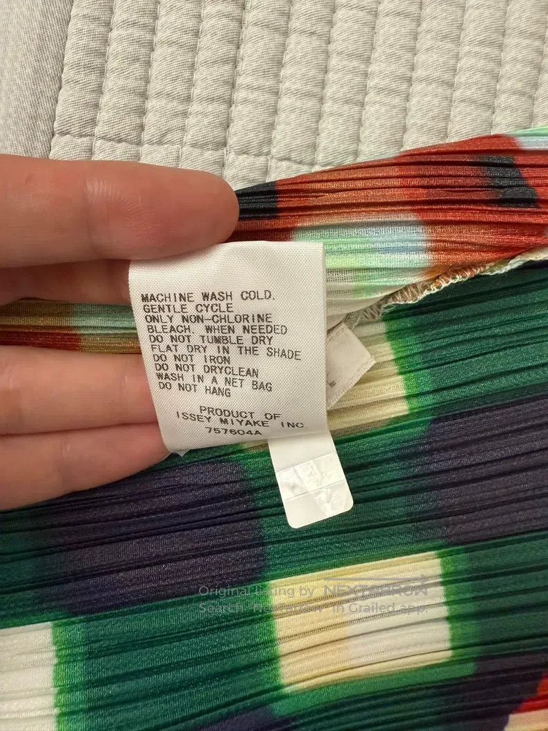 Issey Miyake Issey Miyake Watermelon Red and Green Vest Size L / US 10 / IT 46 - 4 Thumbnail