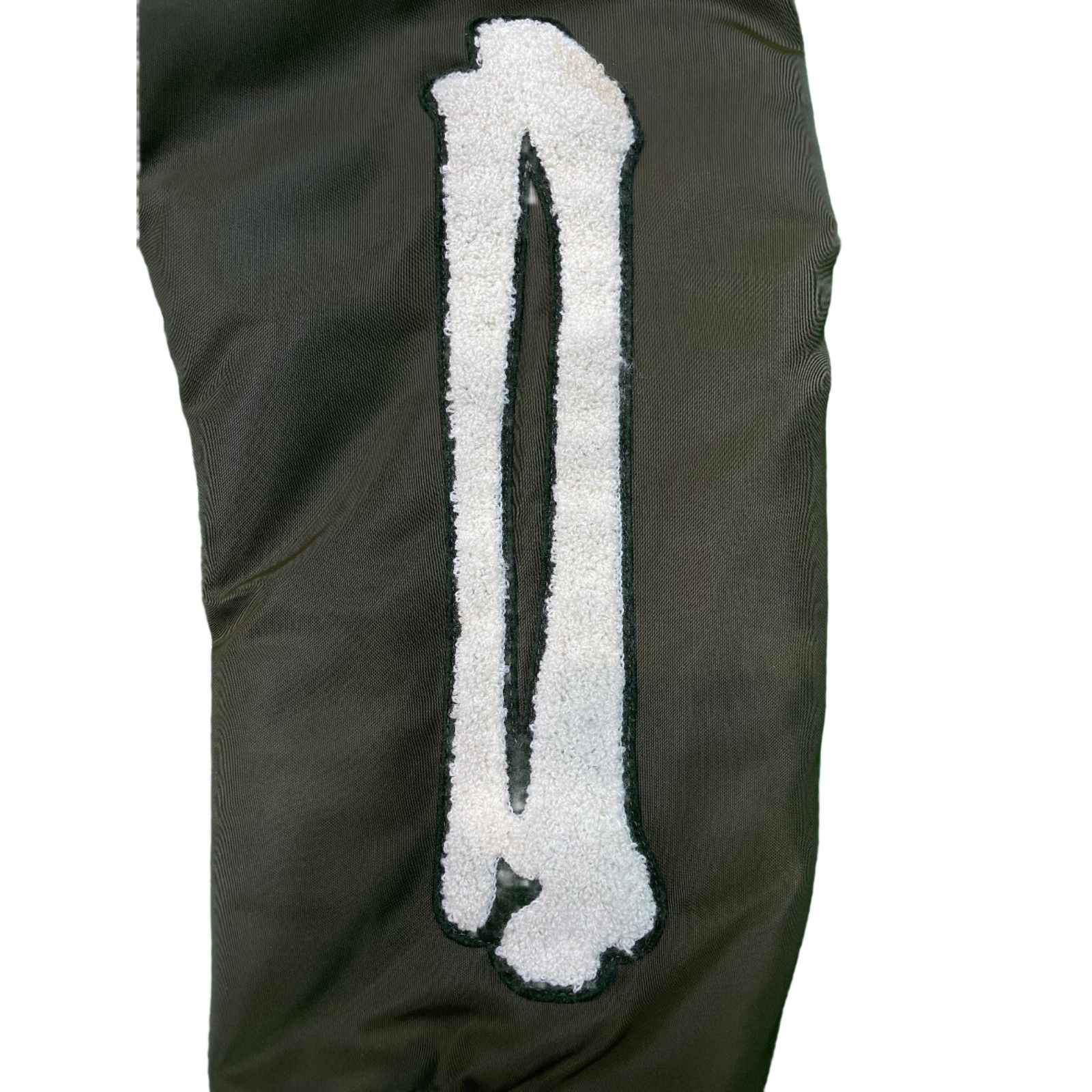 Amiri Amiri Bone Bomber Olive Jacket Size US M / EU 48-50 / 2 - 3 Thumbnail
