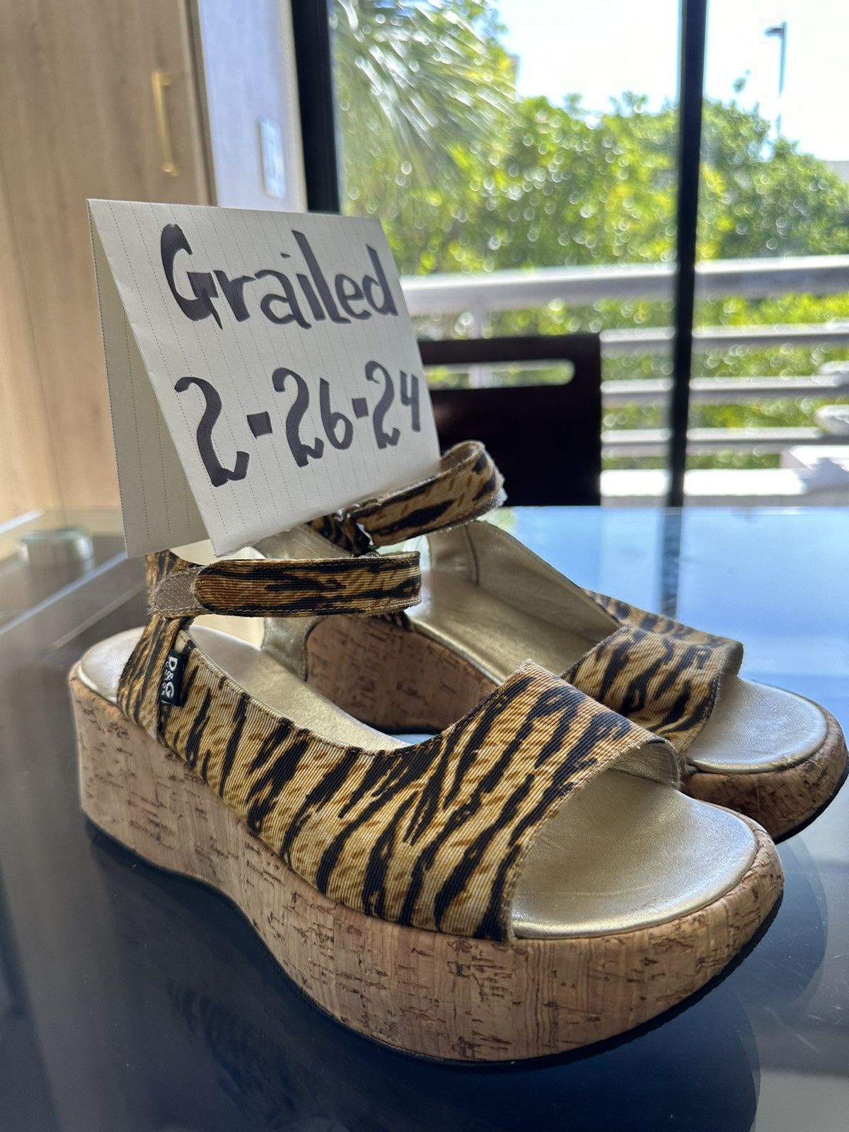 image of Dolce Gabbana Junior Shoes in Leopard, Women's (Size 9)