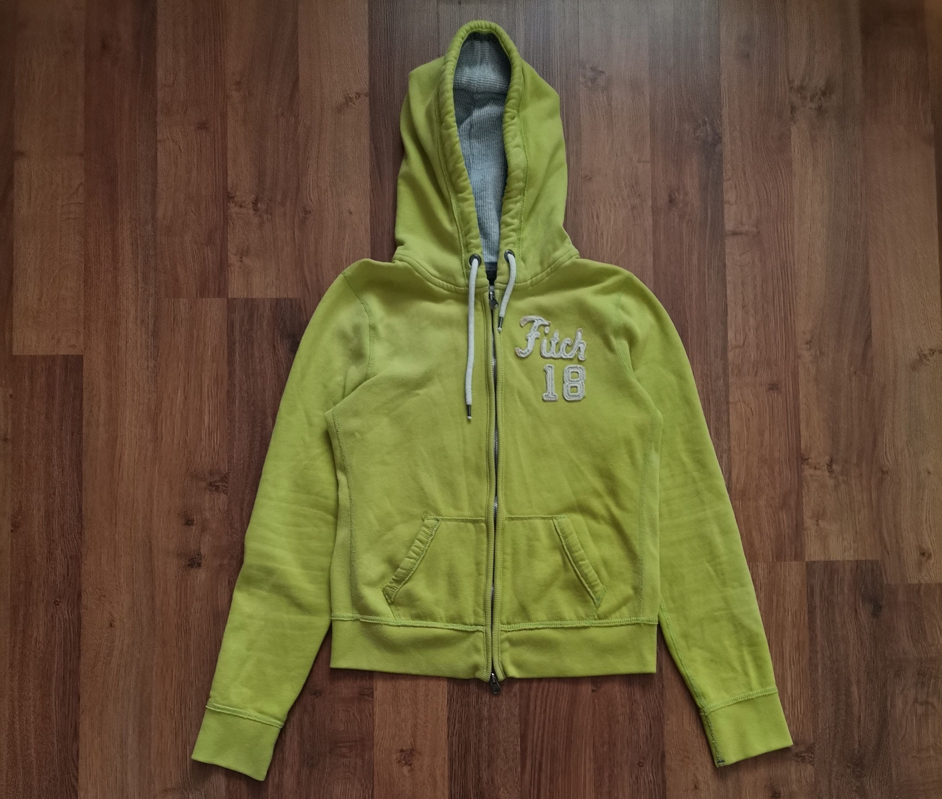Abercrombie & Fitch Abercrombie & Fitch Women's Zip Up Hoodie Size L / US 10 / IT 46 - 1 Thumbnail