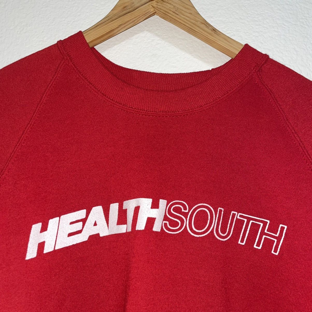 Jerzees Vintage Health South Raglin Sweatshirt Size US XXL / EU 58 / 5 - 2 Thumbnail