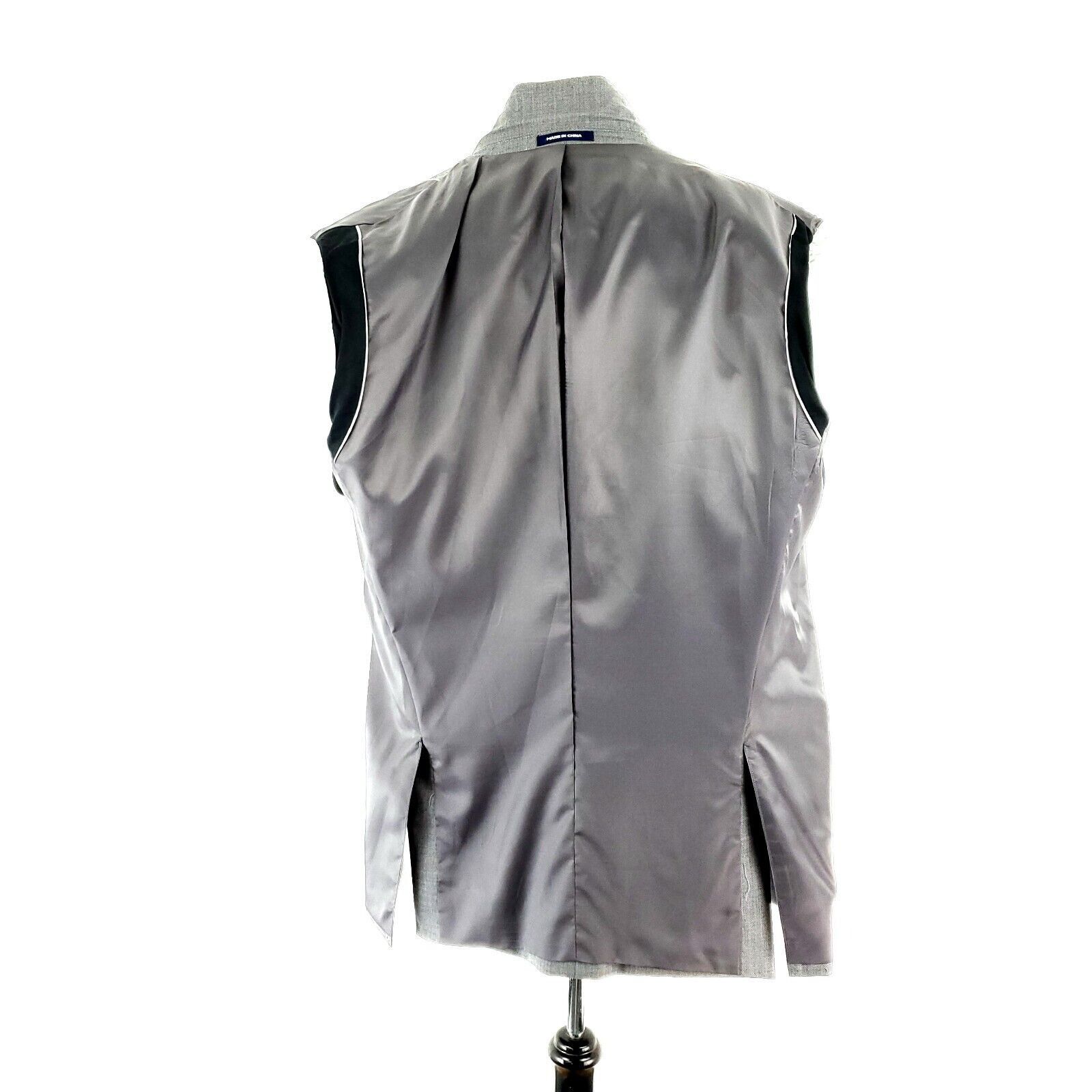 Paul Fredrick Paul Fredrick Super 120s Wool 2 Button Blazer 42L Or Slim Fi Size 42L - 10 Thumbnail