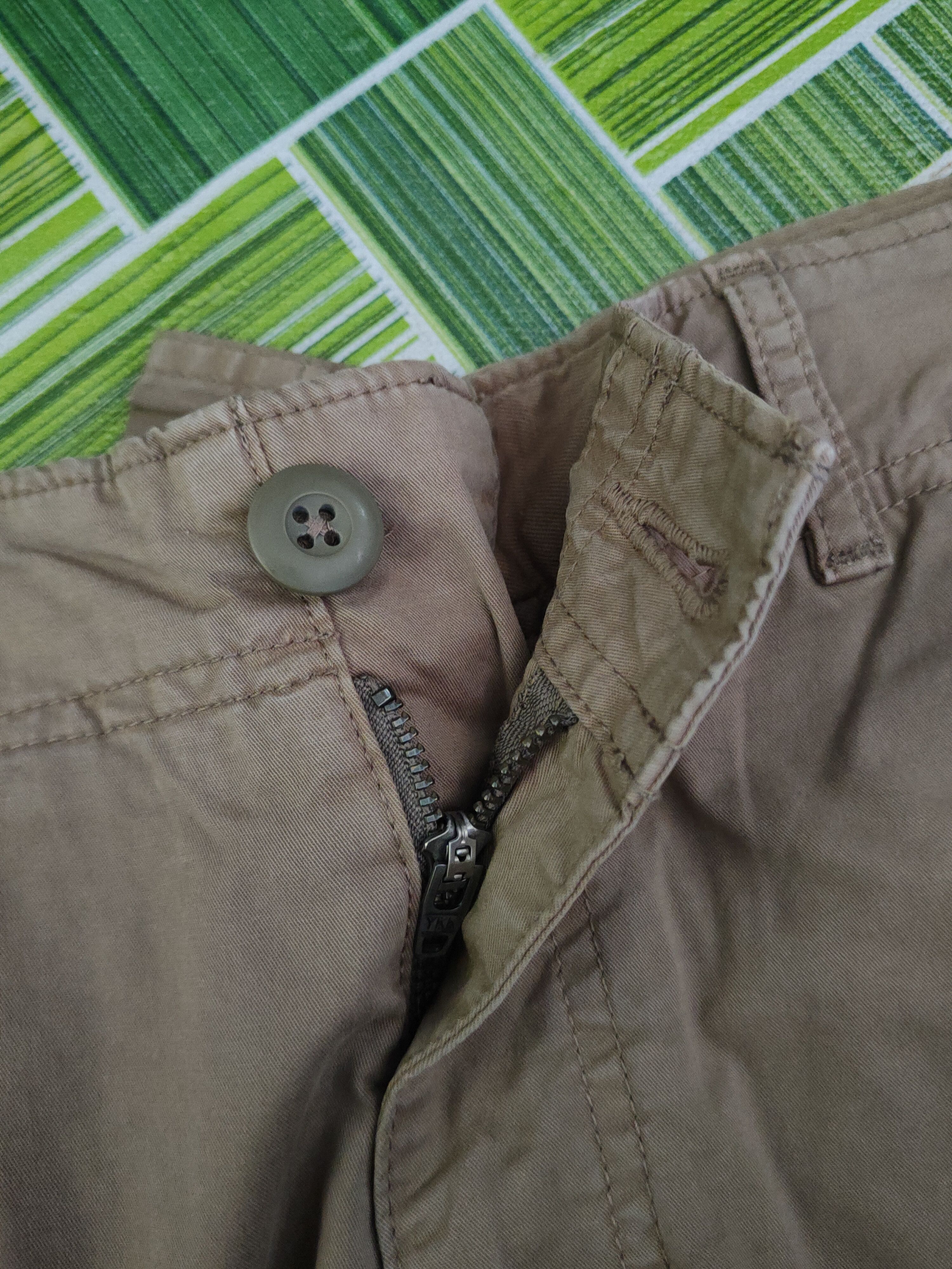 Japanese Brand DL Uniqlo Brown Multipocket Tactical Cargo Pants #1501 Size US 33 - 14 Thumbnail