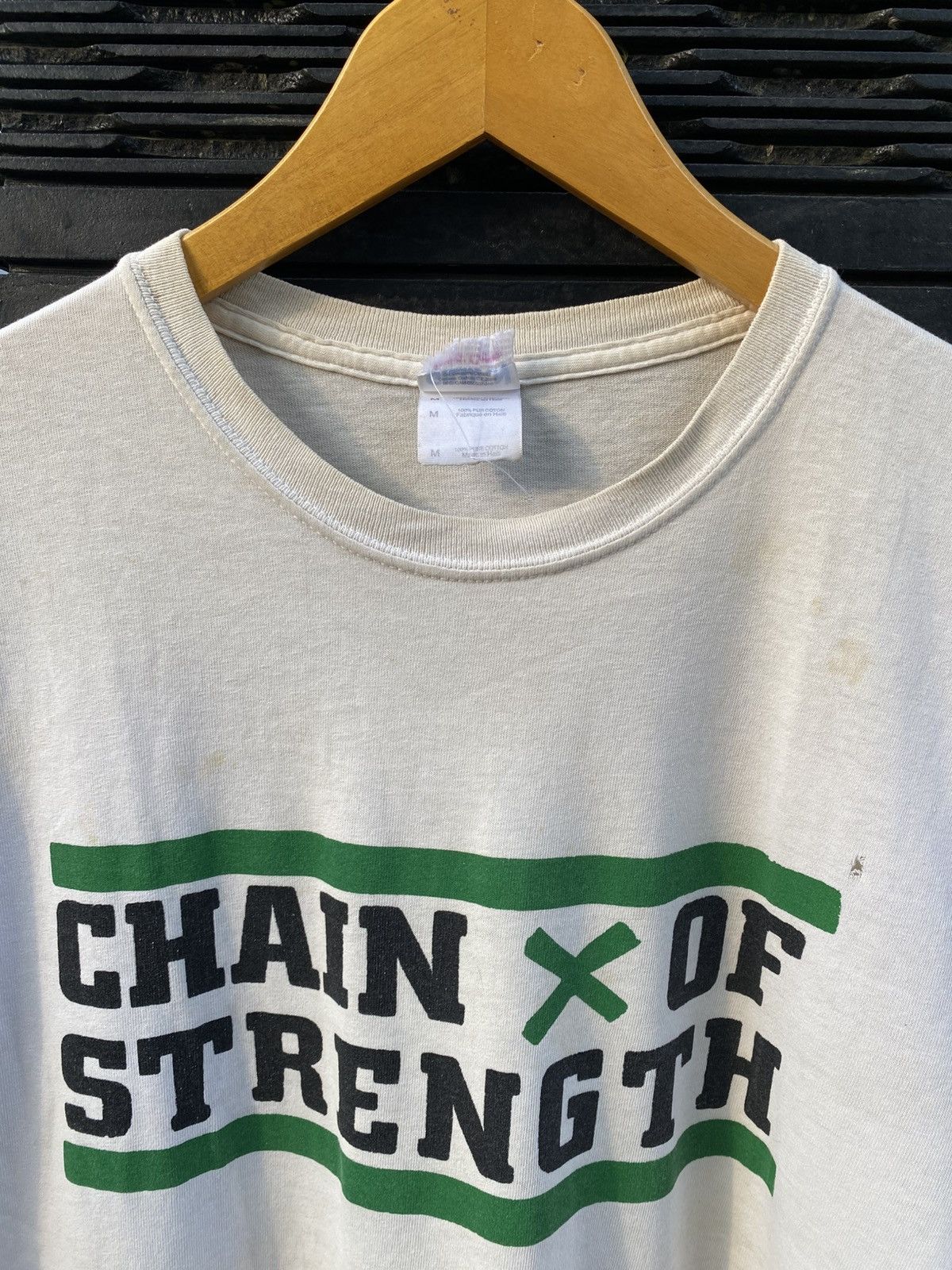 Band Tees Vintage Chain of strength true till death t-shirt Size US M / EU 48-50 / 2 - 1 Thumbnail