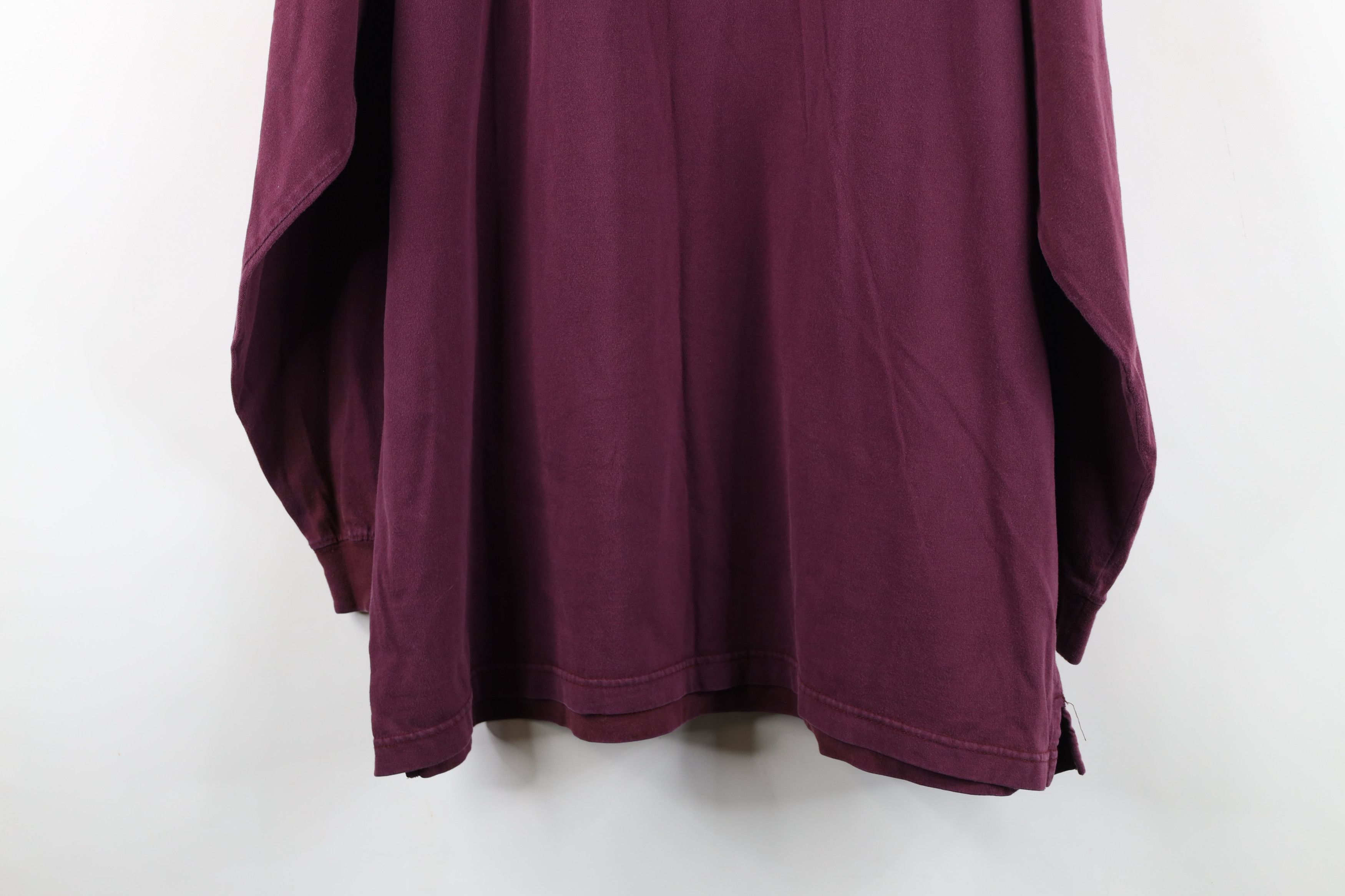 Vintage Vintage 90s Streetwear Cotton Long Sleeve Henley T-Shirt Size US XL / EU 56 / 4 - 15 Thumbnail