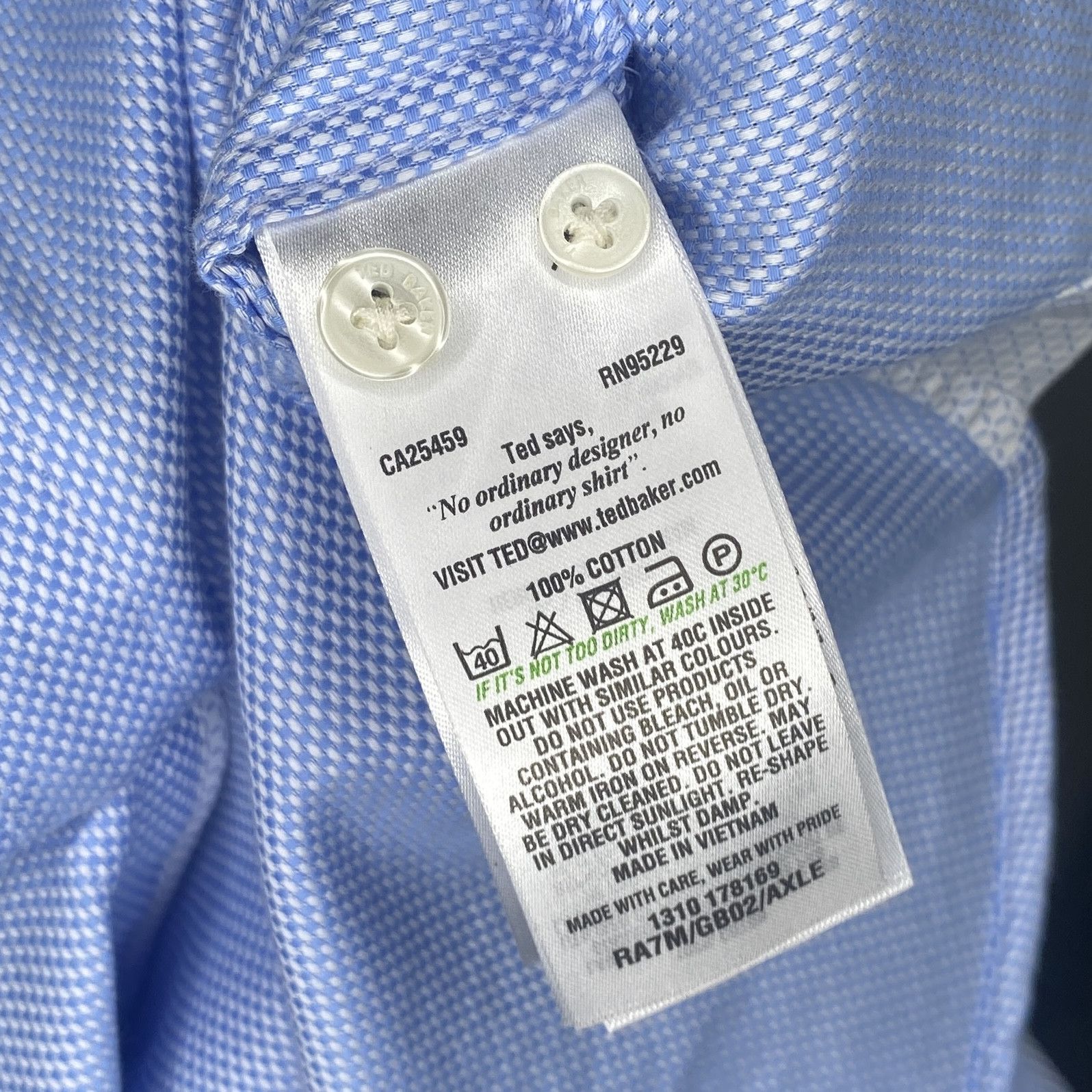 Ted Baker Ted Baker Endurance Shirt Size US S / EU 44-46 / 1 - 4 Thumbnail