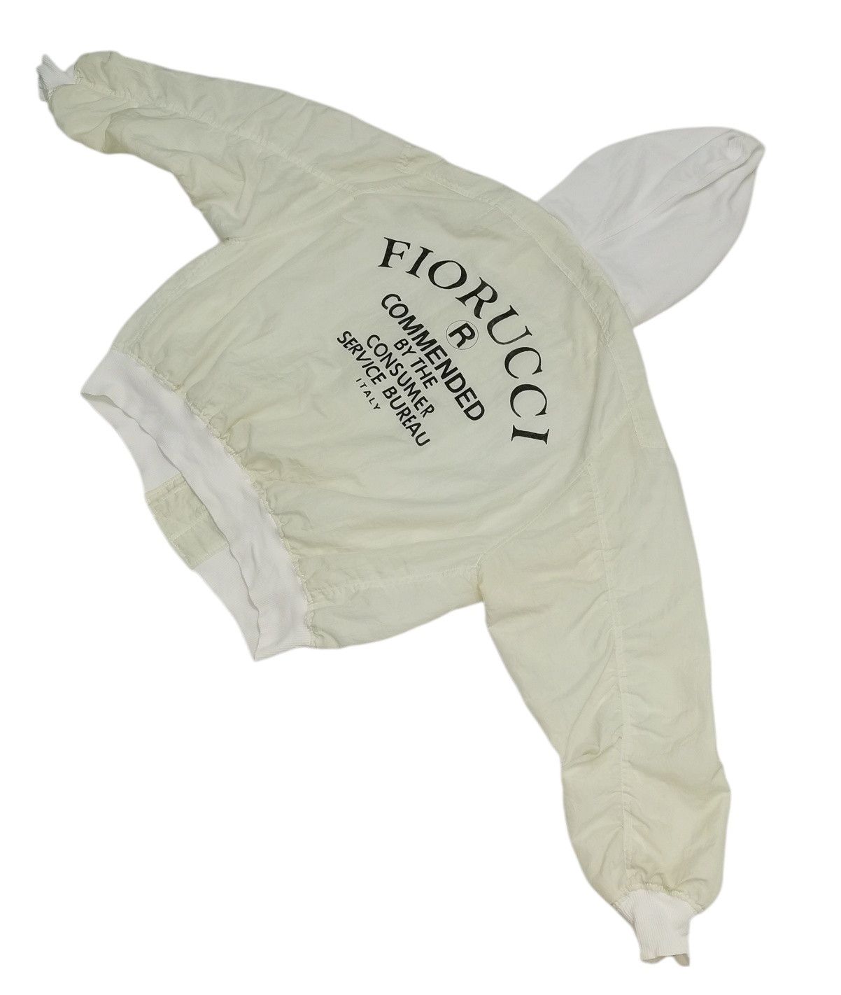Fiorucci Fiorucci Big Logo Hoodie Bomber Jacket Size US L / EU 52-54 / 3 - 8 Thumbnail