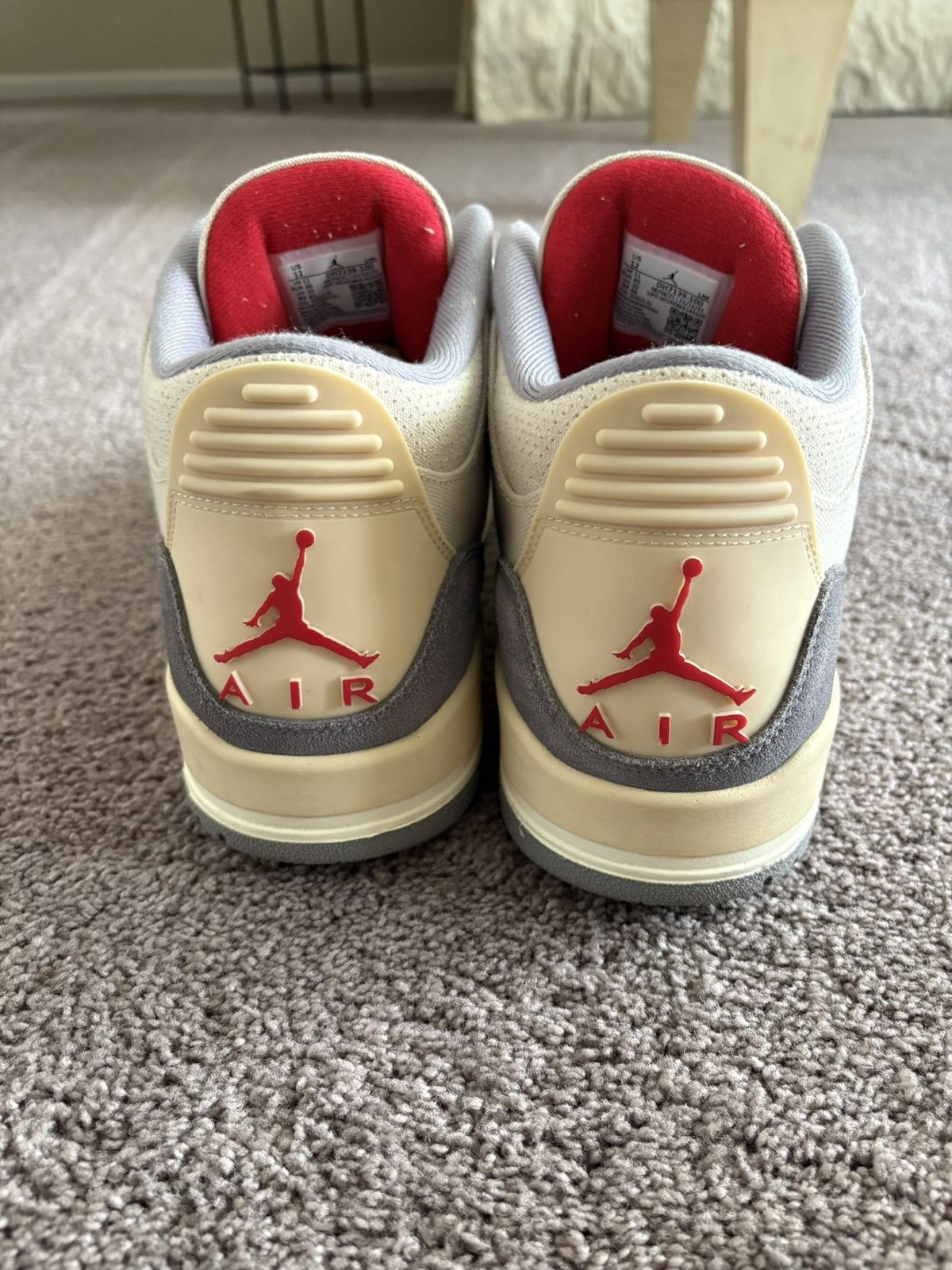 Jordan Brand Jordan 3 Muslin Size US 12 / EU 45 - 4 Thumbnail