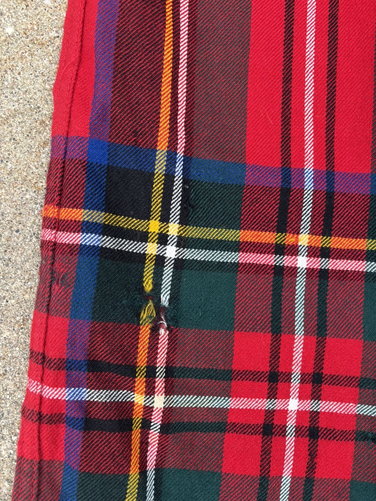 Comme des Garcons Homme Plus AD2000 Tartan Plaid Pants Size US 30 / EU 46 - 4 Thumbnail