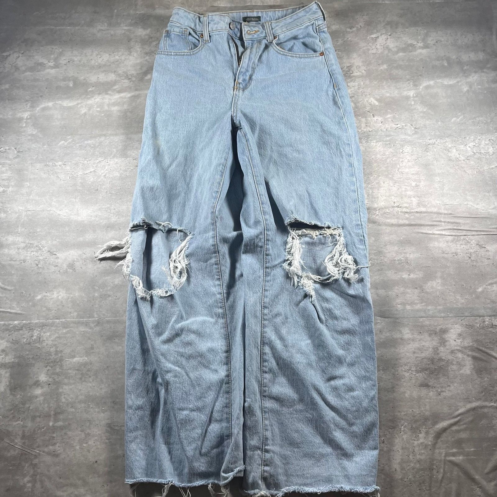 & Other Stories Ripped flaired jeans Size 22" - 1 Thumbnail