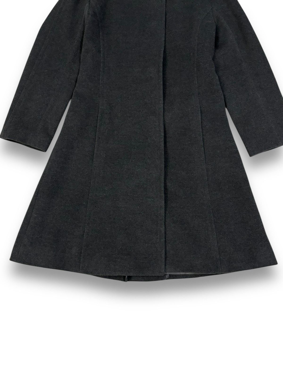 Hiroko Koshino Homme Hiroko BIS Wool Blend Overcoat by Designer Hiroko Koshino Size M / US 6-8 / IT 42-44 - 7 Thumbnail