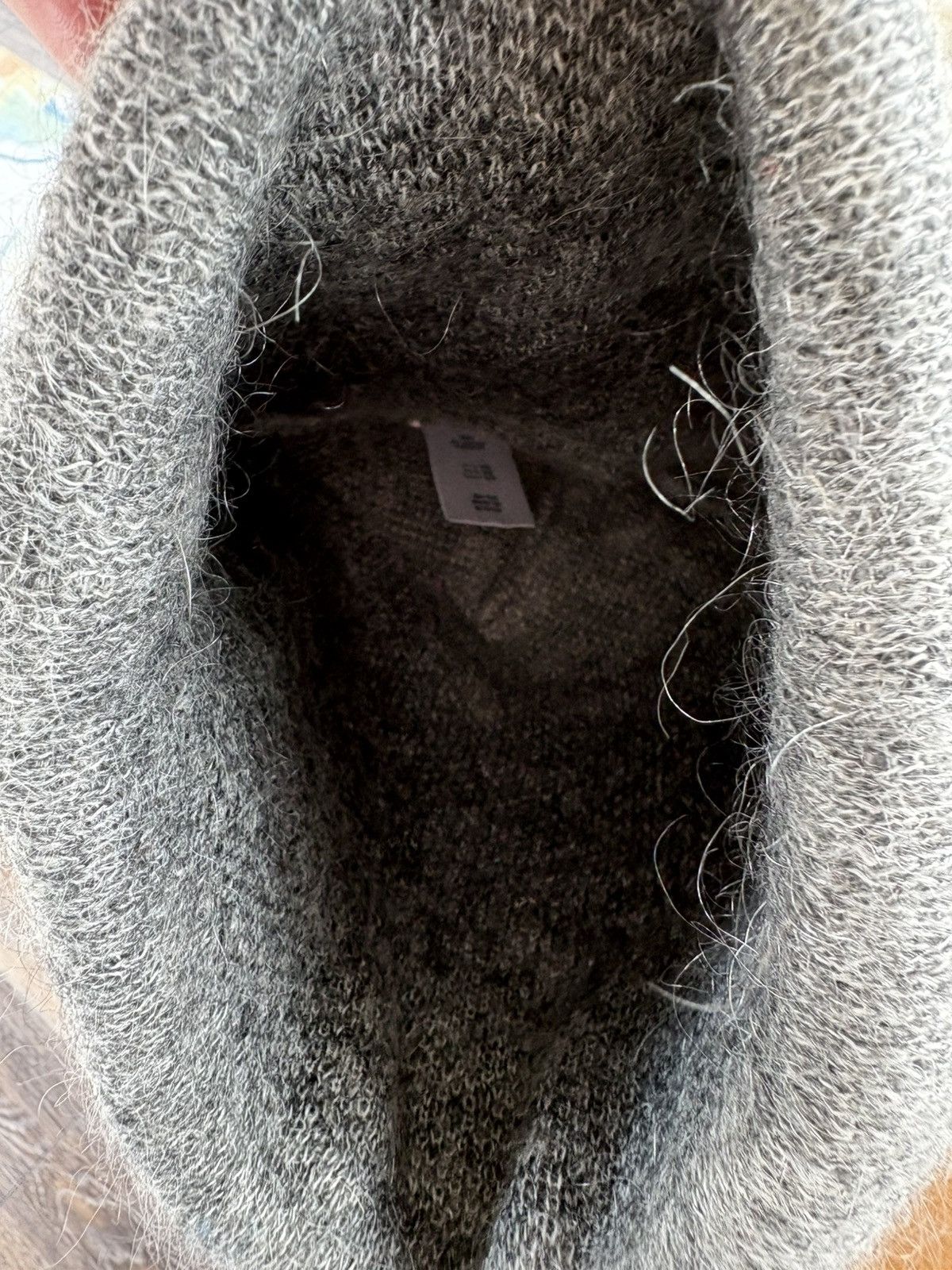 Supreme Supreme Mohair Beanie FW19 Mixed Grey Size ONE SIZE - 3 Thumbnail