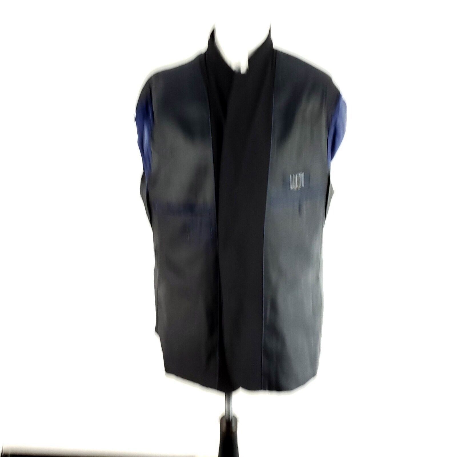 Nautica Nautica Wool Polyester 2 Button Blazer 46L Charcoal Black Ta Size 46L - 9 Thumbnail