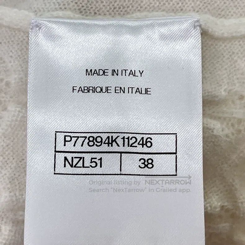 Chanel Chanel 24B white cashmere knitted pullover sweater Size XS / US 0-2 / IT 36-38 - 5 Thumbnail
