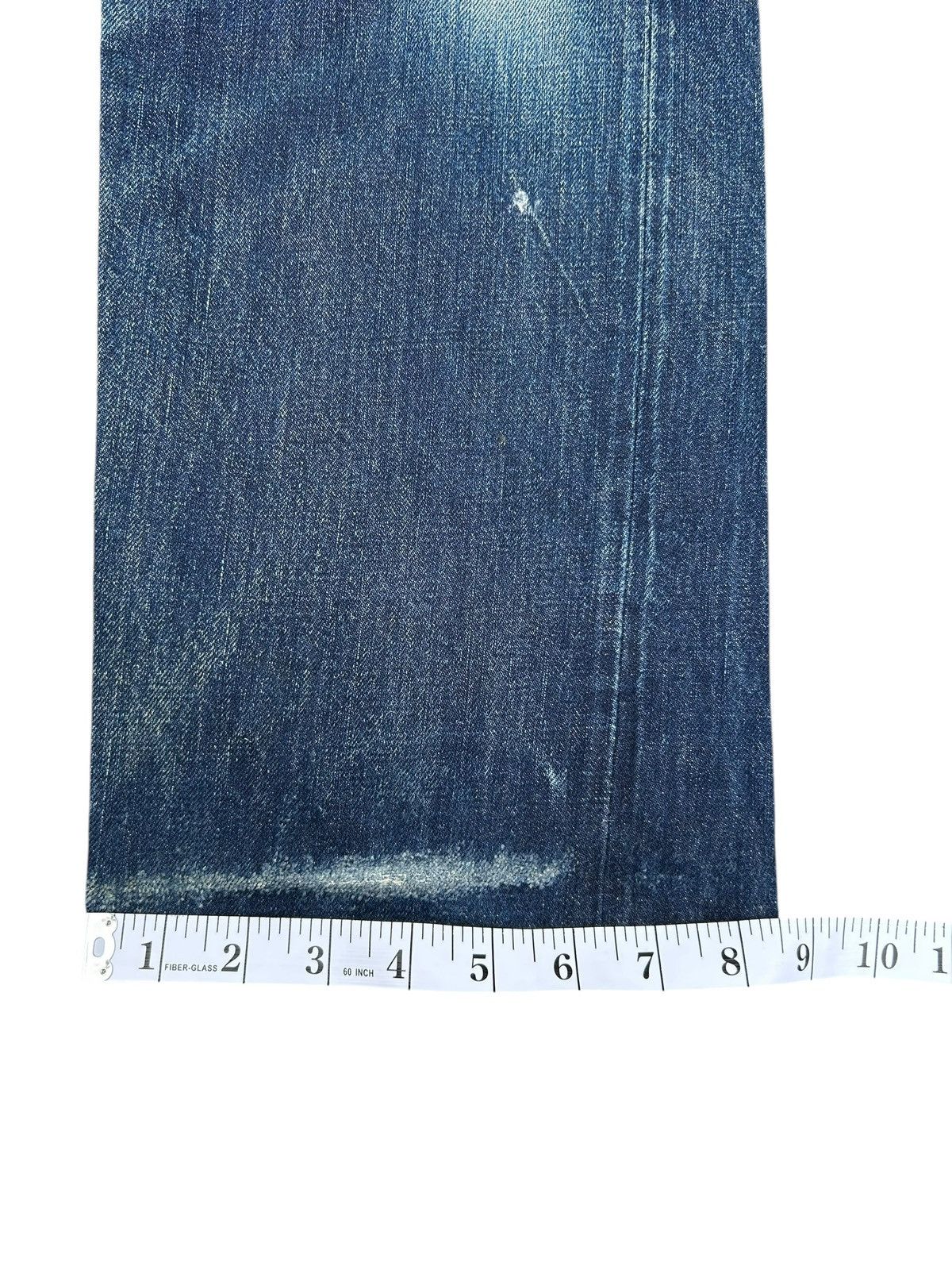Kapital Vintage Japanese Brand CINAME Selvedge Distressed Denim Jean Size US 32 / EU 48 - 24 Thumbnail