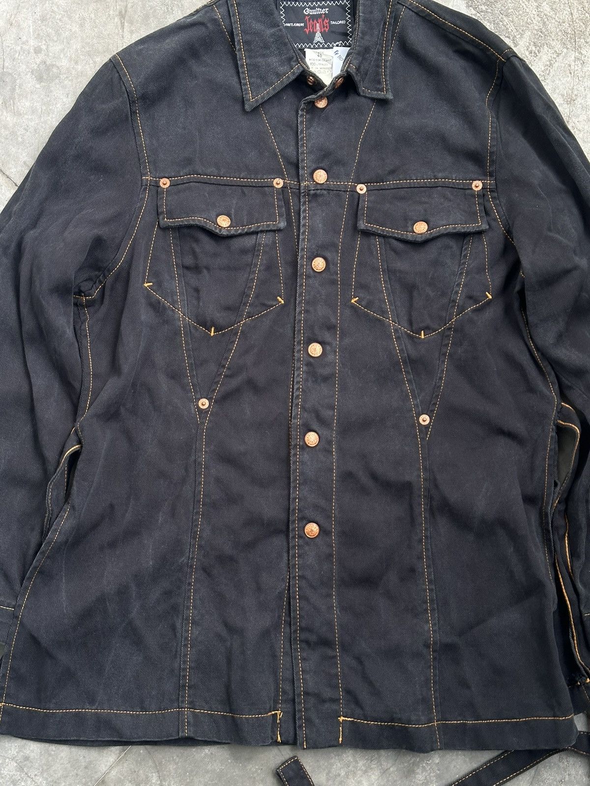 Jean Paul Gaultier 90s Gaultier Jeans by Jean Paul Gaultier Denim Jacket Size US XS / EU 42 / 0 - 4 Thumbnail