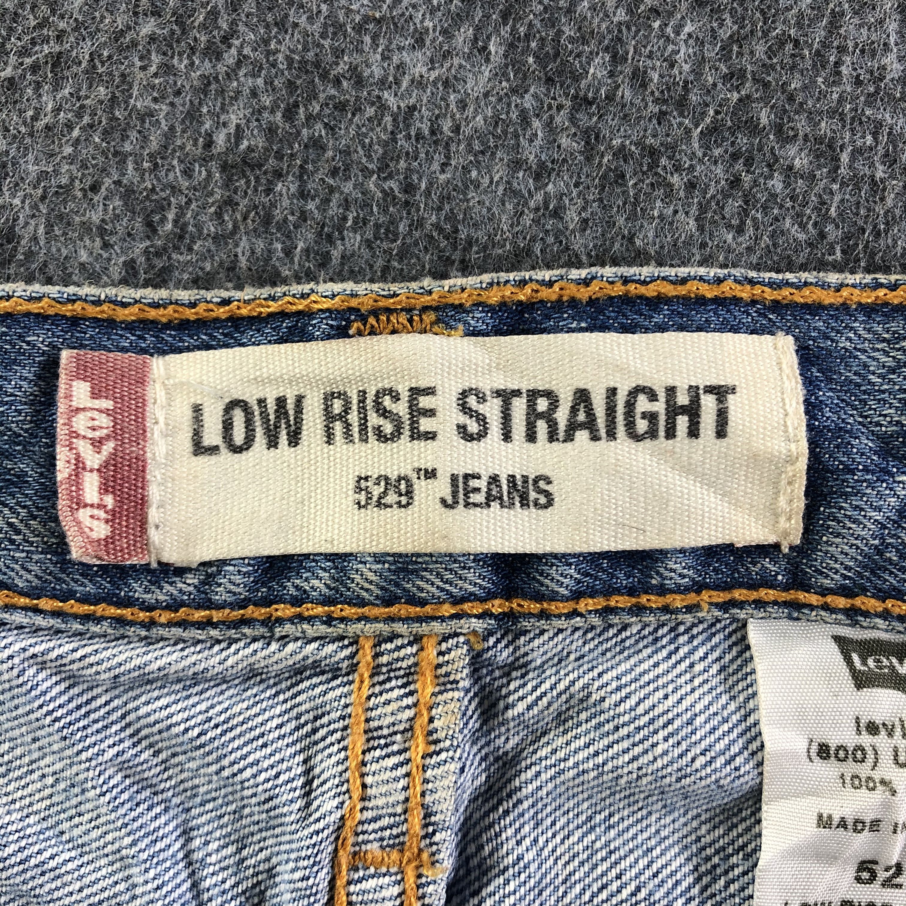 Levi's Vintage Light Wash Levis 529 Jeans-J3351 Size US 35 - 10 Thumbnail