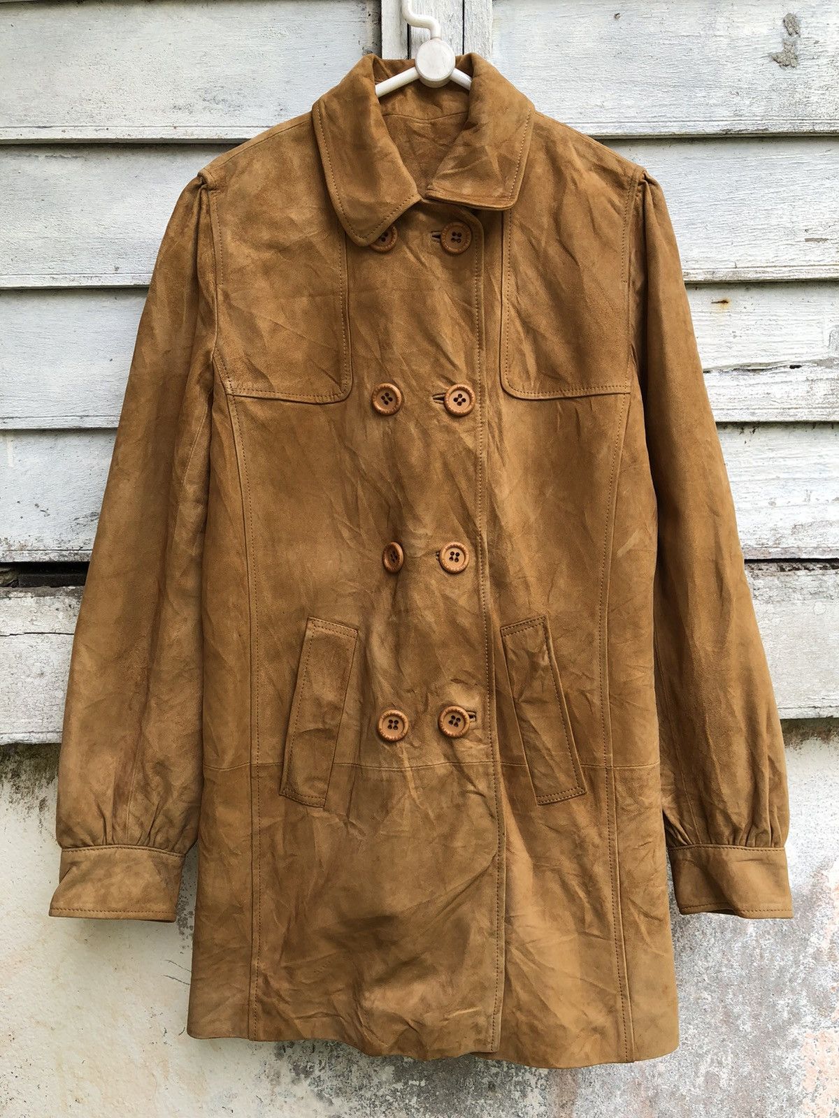 Longchamp Suede TrenchCoat