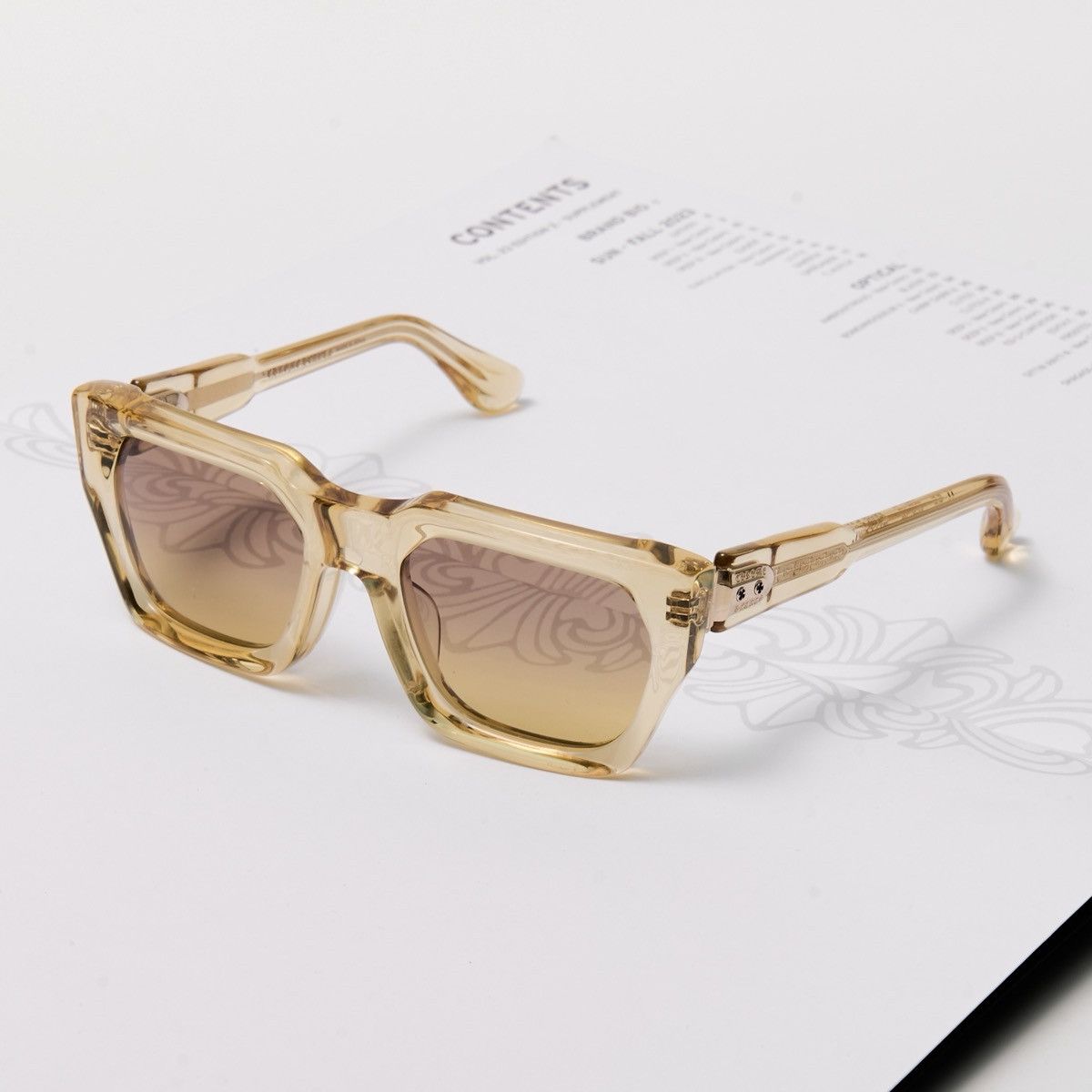 Chrome Hearts CHROME HEARTS JELLY & JAM MELLOW SUNGLASSES Size ONE SIZE - 2 Thumbnail