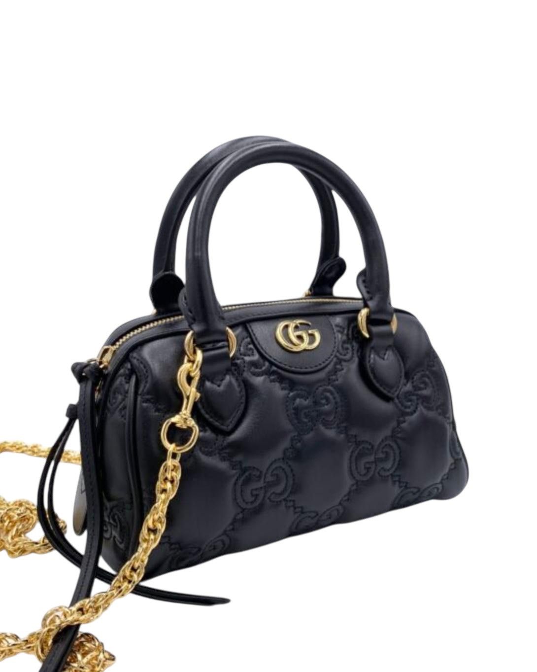 Gucci Gucci mini satchel bag leather Size ONE SIZE - 6 Thumbnail