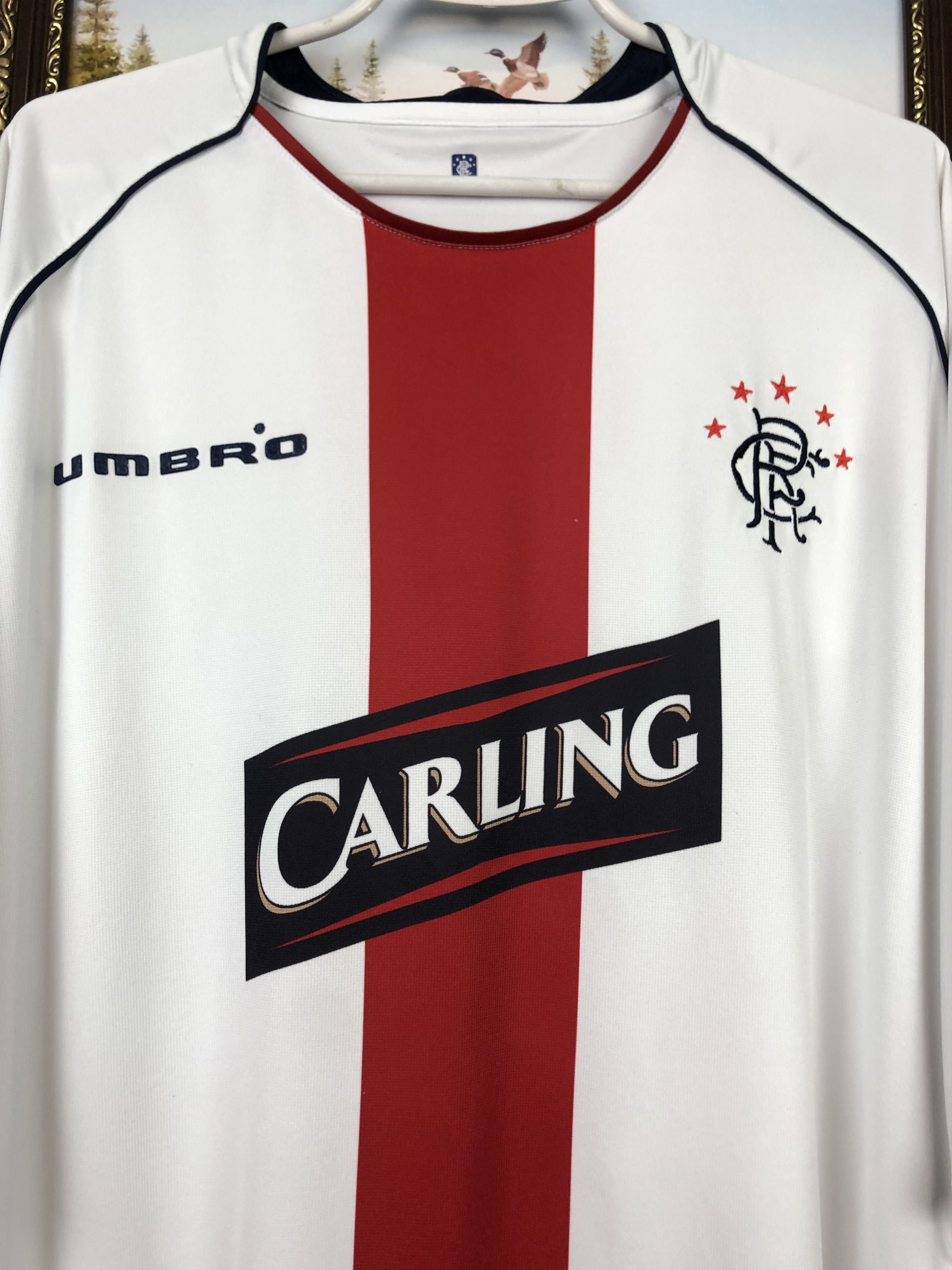 Umbro Rangers football shirt 2005 Soccer Umbro Jersey 3XL Tee Size US XXL / EU 58 / 5 - 4 Thumbnail