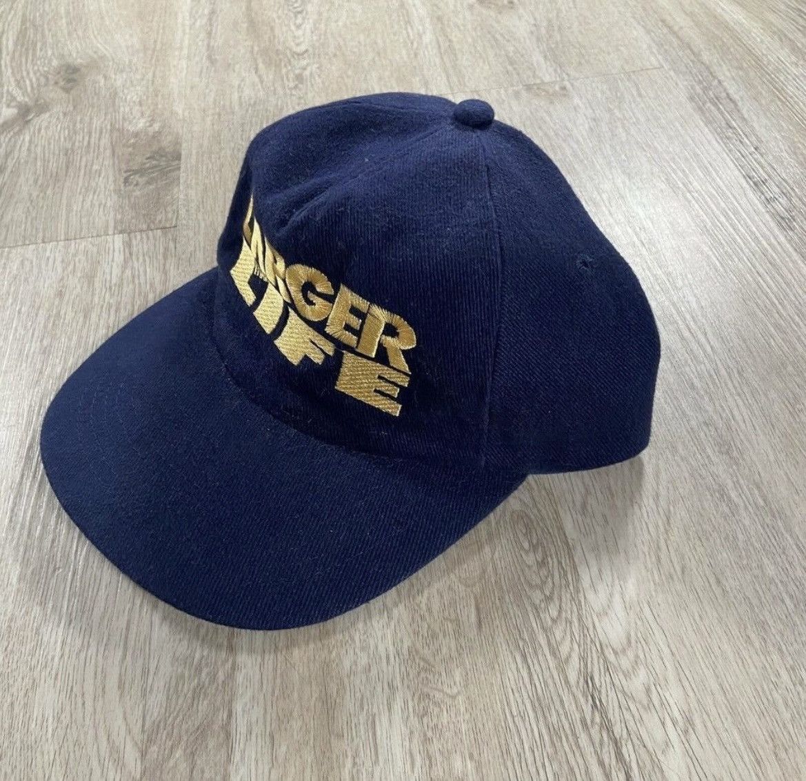 Vintage Vintage 1996 Larger Than Life Snapback Hat Movie Promo Size ONE SIZE - 9 Thumbnail