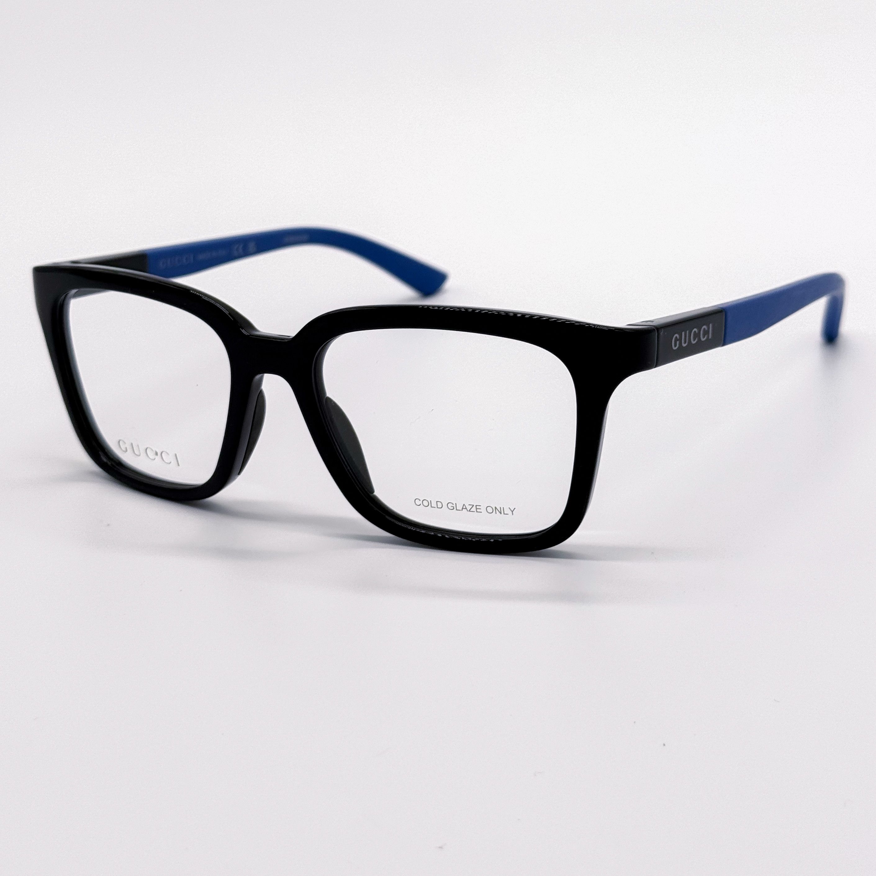 Gucci NEW GUCCI GG1738O 004 BLACK/BLUE MEN EYEGLASSES GUCCI Size ONE SIZE - 3 Thumbnail