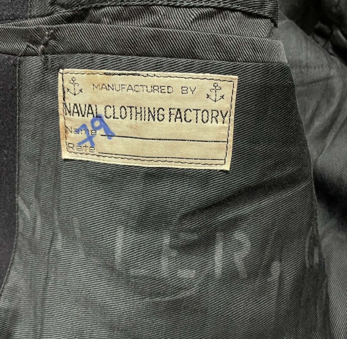 Other US NAVY Vintage Peacoat Stenciled Size US M / EU 48-50 / 2 - 5 Thumbnail