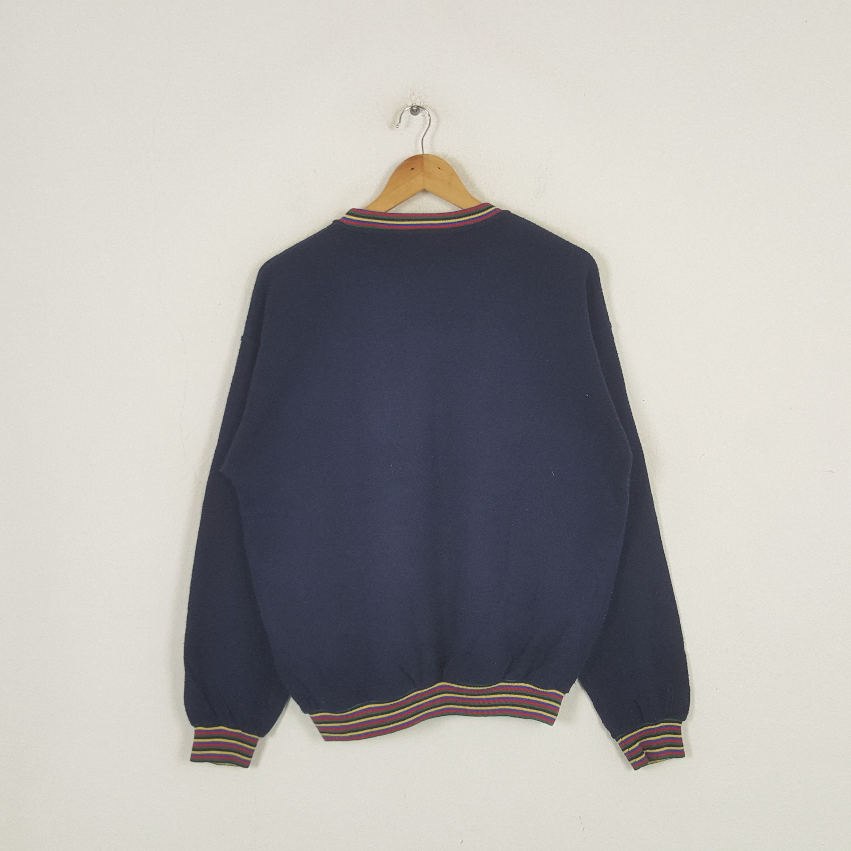 Trussardi × Vintage Vintage Trussardi Italian Brand Logo Sweatshirt C281N18 Size US M / EU 48-50 / 2 - 3 Thumbnail