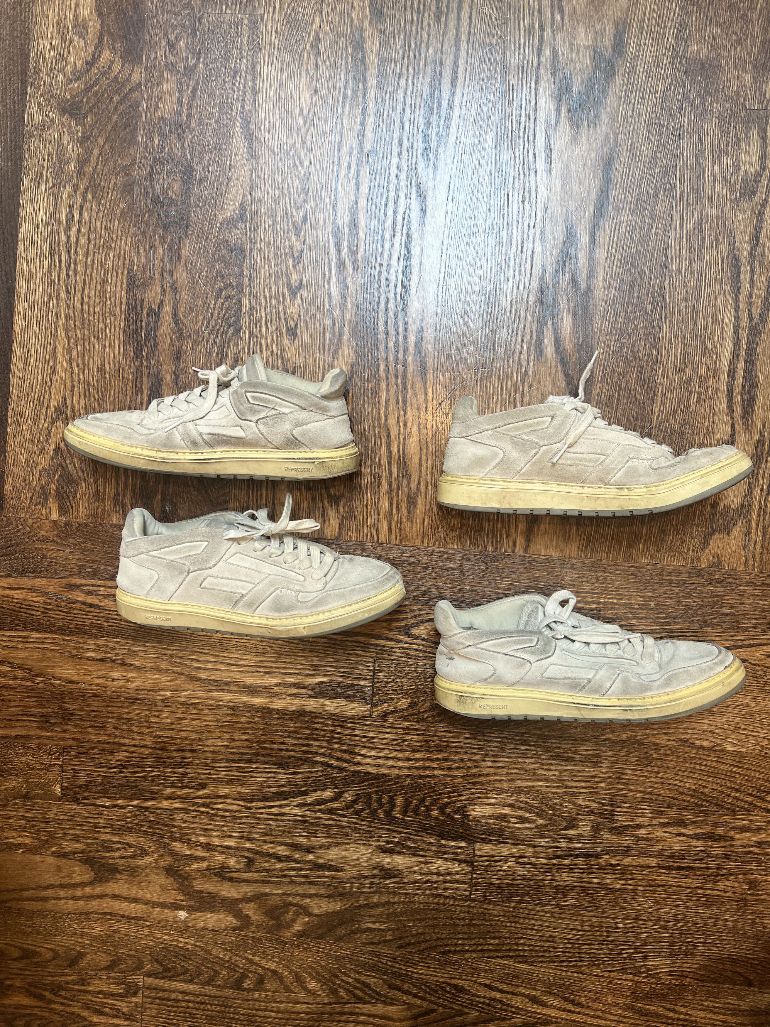 Represent Clo. TWO PAIRS Represent Reptor Low Sneakers Size US 11 / EU 44 - 1 Thumbnail