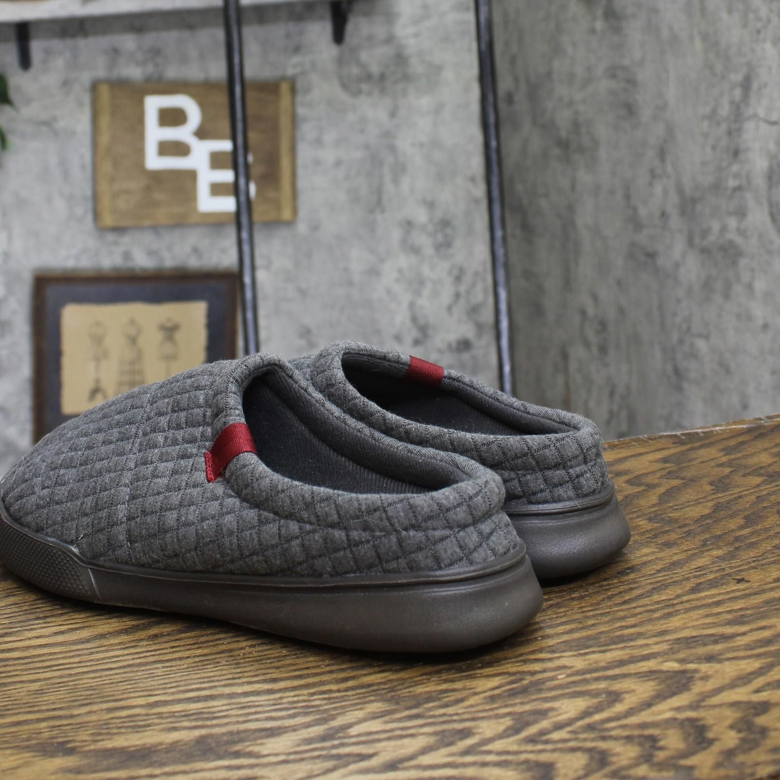 Other Dluxe By Dearfoams Clog Slippers 86802585 Gray L (11-12) Size US 9 / EU 42 - 2 Thumbnail